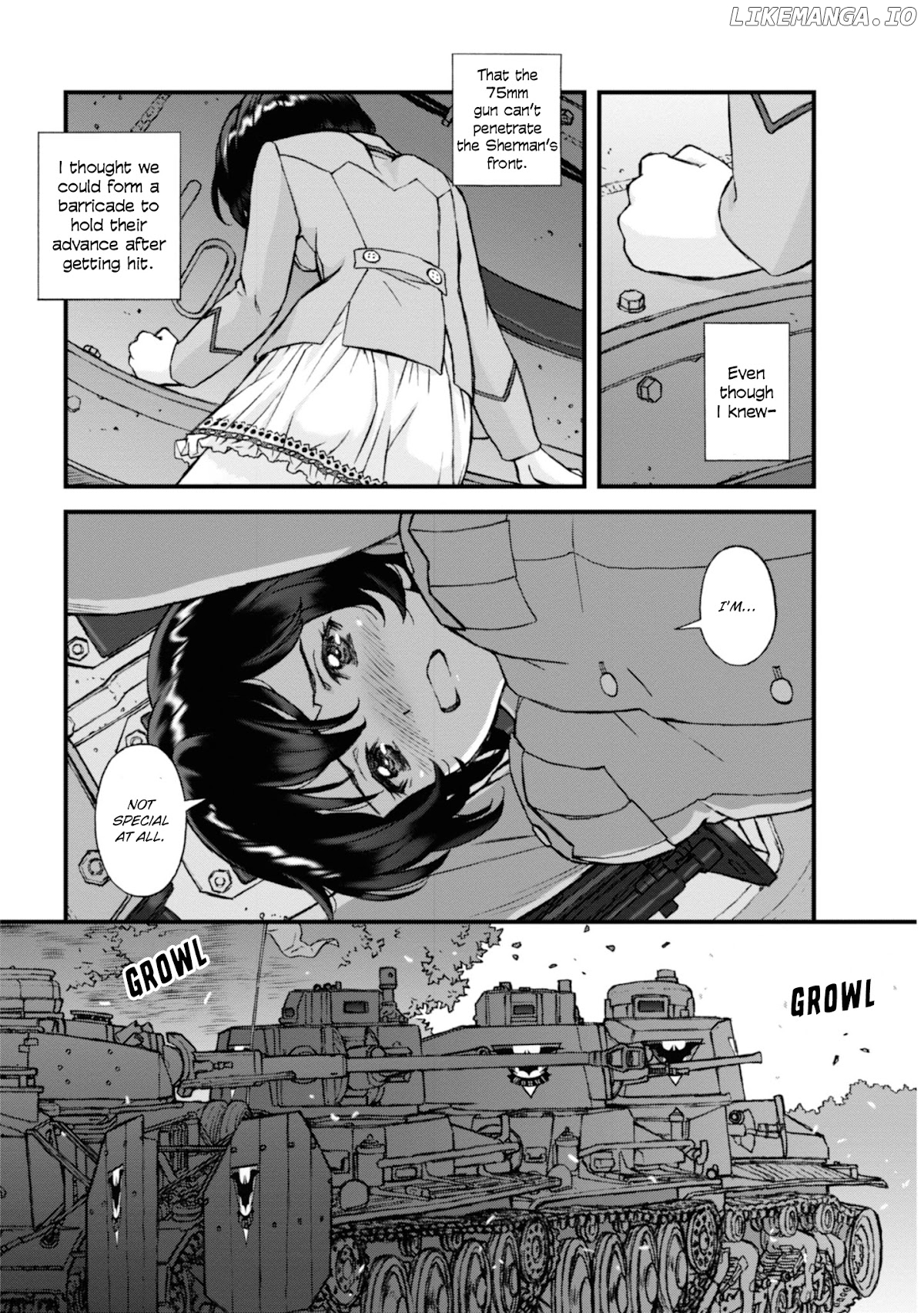 GIRLS und PANZER - The Fir Tree and the Iron-Winged Witch chapter 11 - page 4