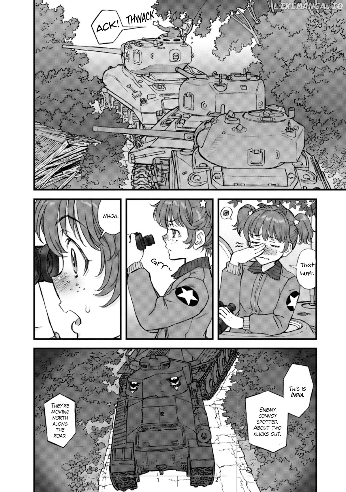 GIRLS und PANZER - The Fir Tree and the Iron-Winged Witch chapter 11 - page 6