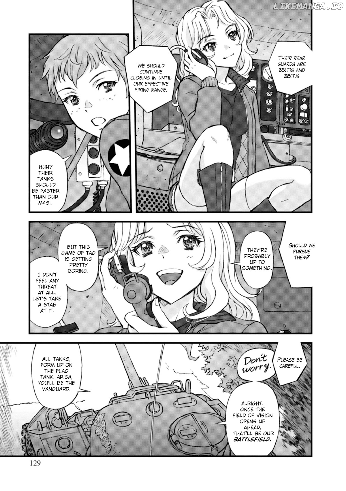 GIRLS und PANZER - The Fir Tree and the Iron-Winged Witch chapter 11 - page 7