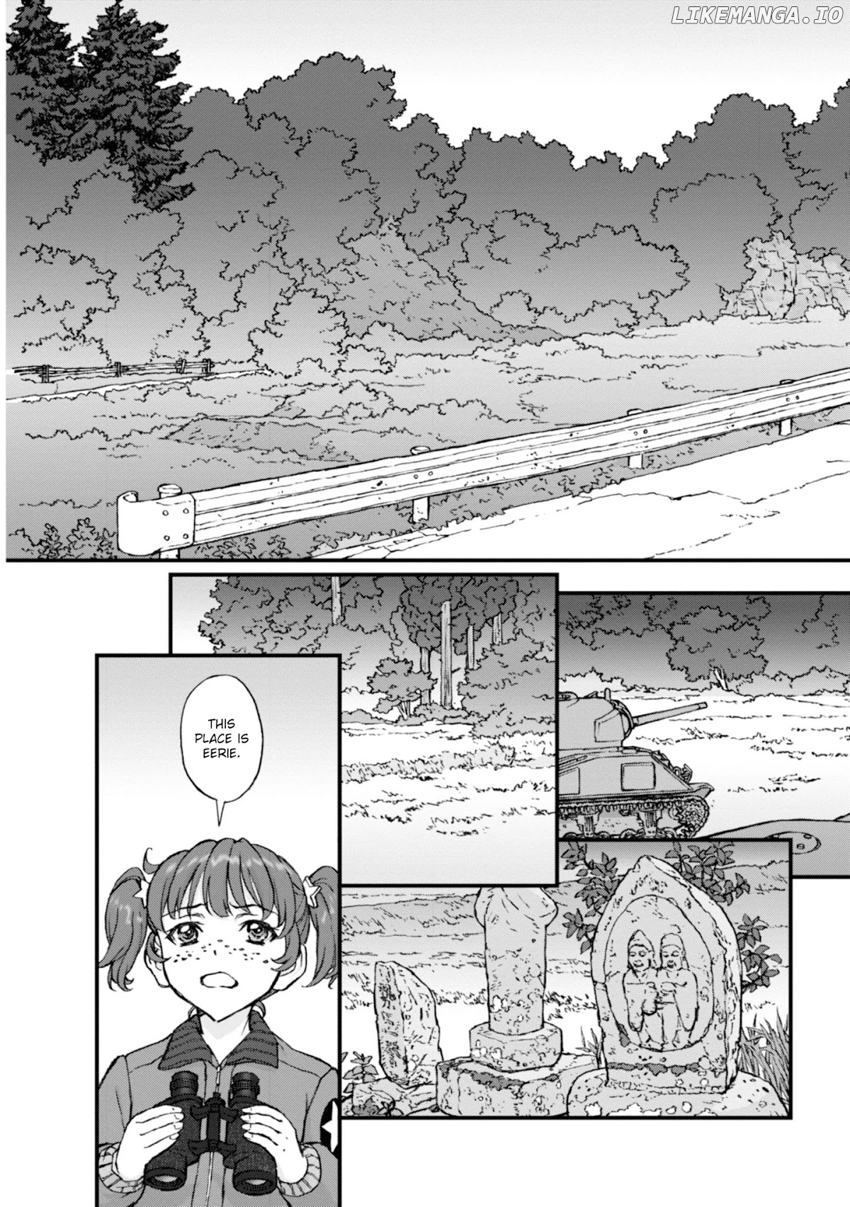 GIRLS und PANZER - The Fir Tree and the Iron-Winged Witch chapter 11 - page 9