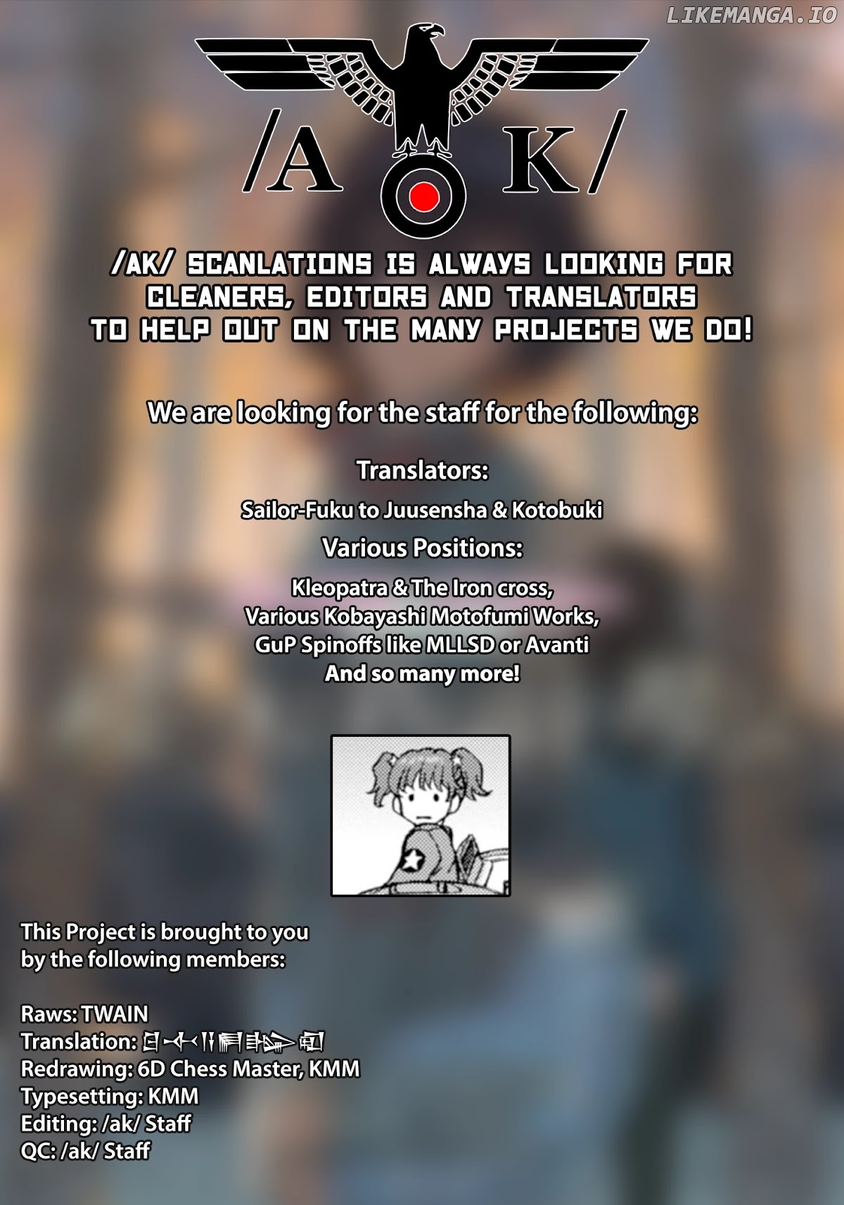 GIRLS und PANZER - The Fir Tree and the Iron-Winged Witch chapter 13 - page 21