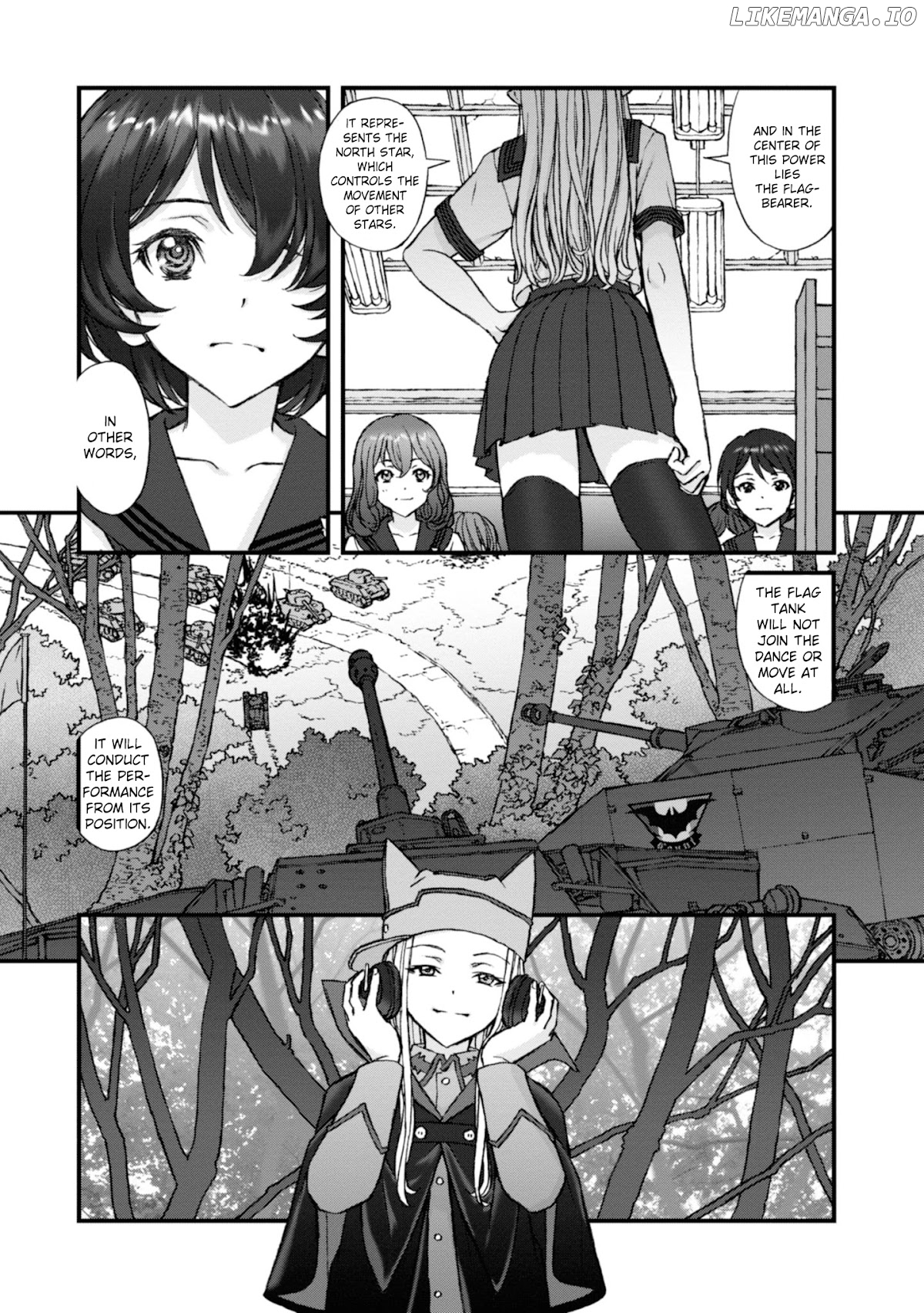 GIRLS und PANZER - The Fir Tree and the Iron-Winged Witch chapter 13 - page 4