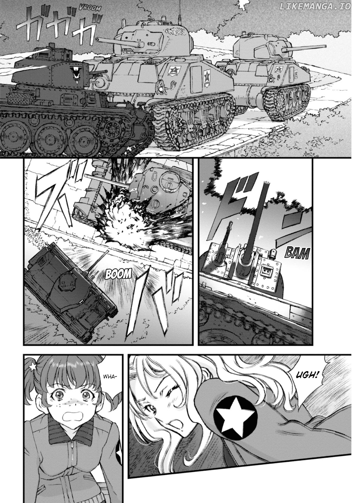 GIRLS und PANZER - The Fir Tree and the Iron-Winged Witch chapter 13 - page 5