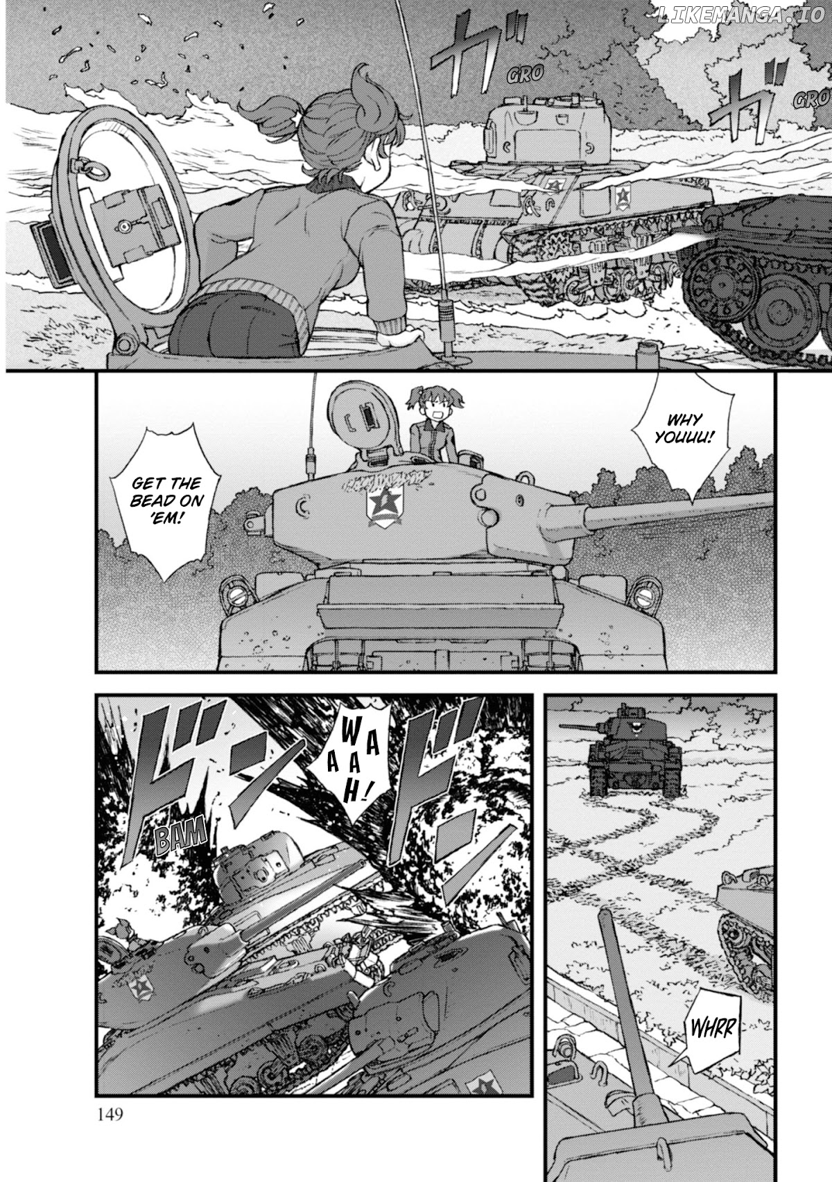 GIRLS und PANZER - The Fir Tree and the Iron-Winged Witch chapter 13 - page 6