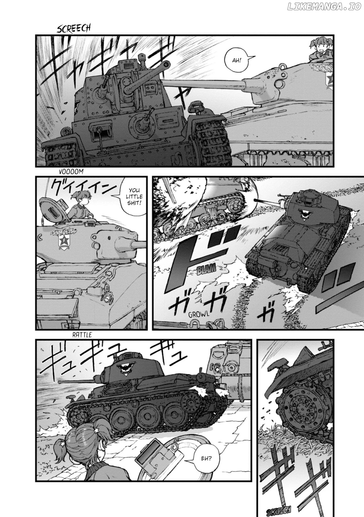 GIRLS und PANZER - The Fir Tree and the Iron-Winged Witch chapter 13 - page 9