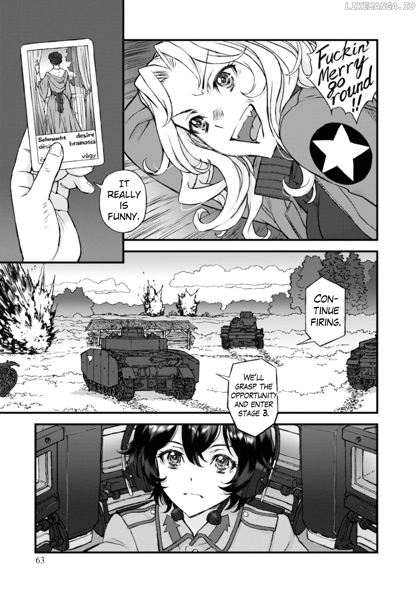 GIRLS und PANZER - The Fir Tree and the Iron-Winged Witch chapter 5 - page 4