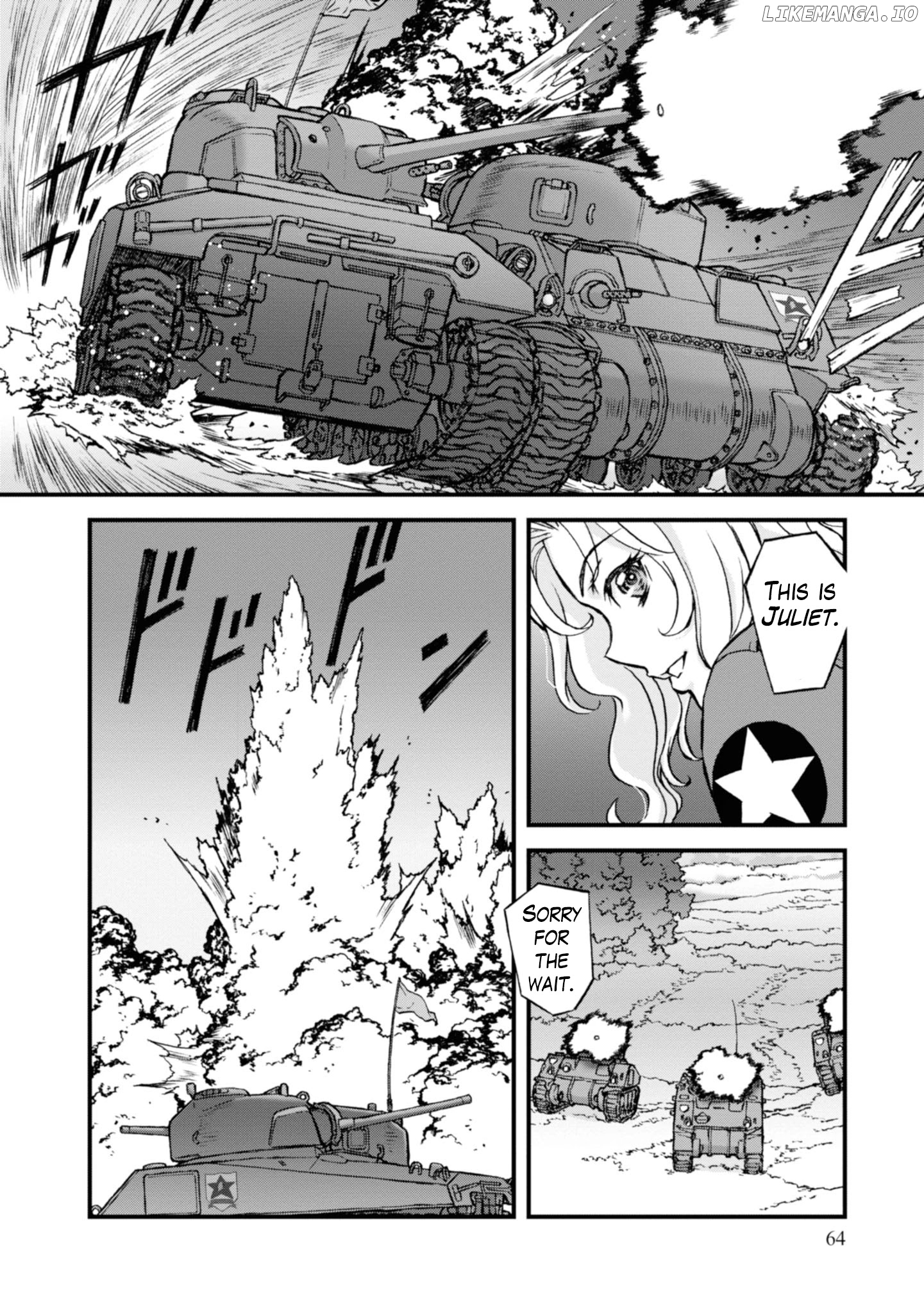 GIRLS und PANZER - The Fir Tree and the Iron-Winged Witch chapter 5 - page 5