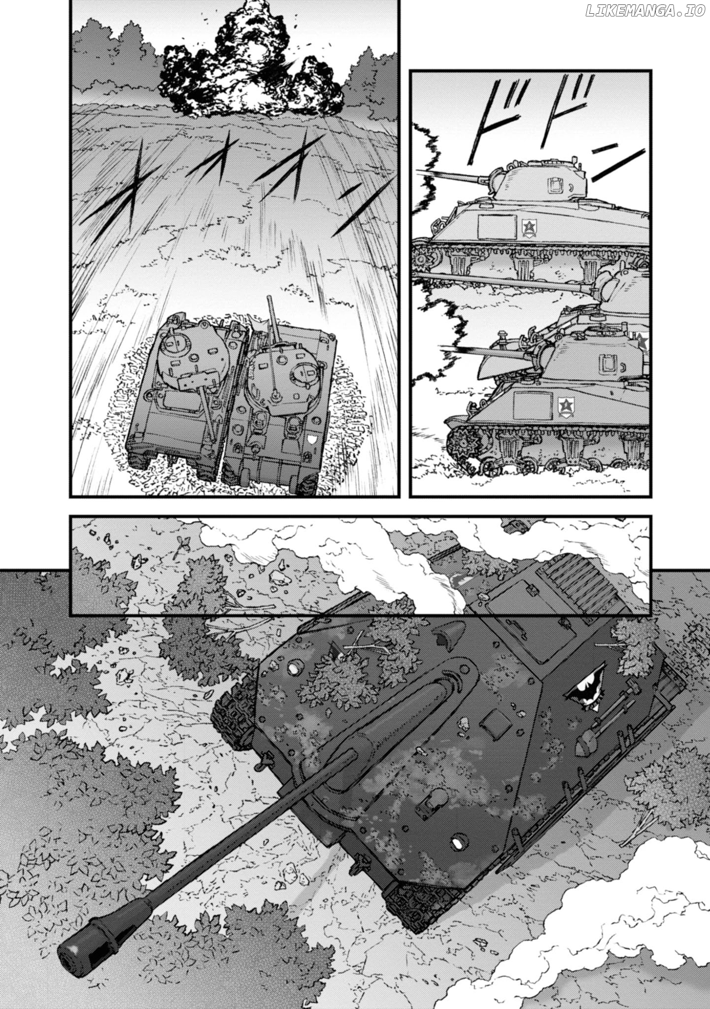 GIRLS und PANZER - The Fir Tree and the Iron-Winged Witch chapter 5 - page 7