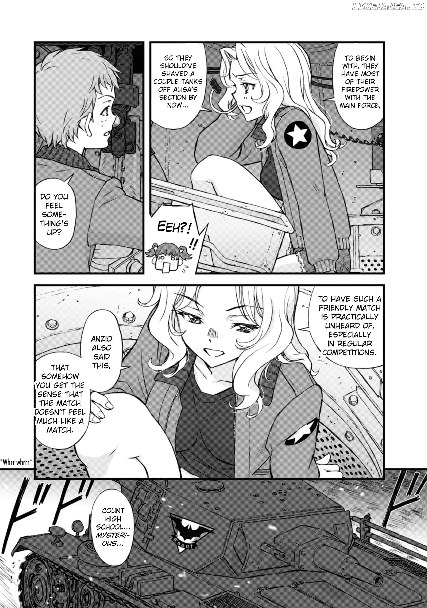 GIRLS und PANZER - The Fir Tree and the Iron-Winged Witch chapter 6 - page 2