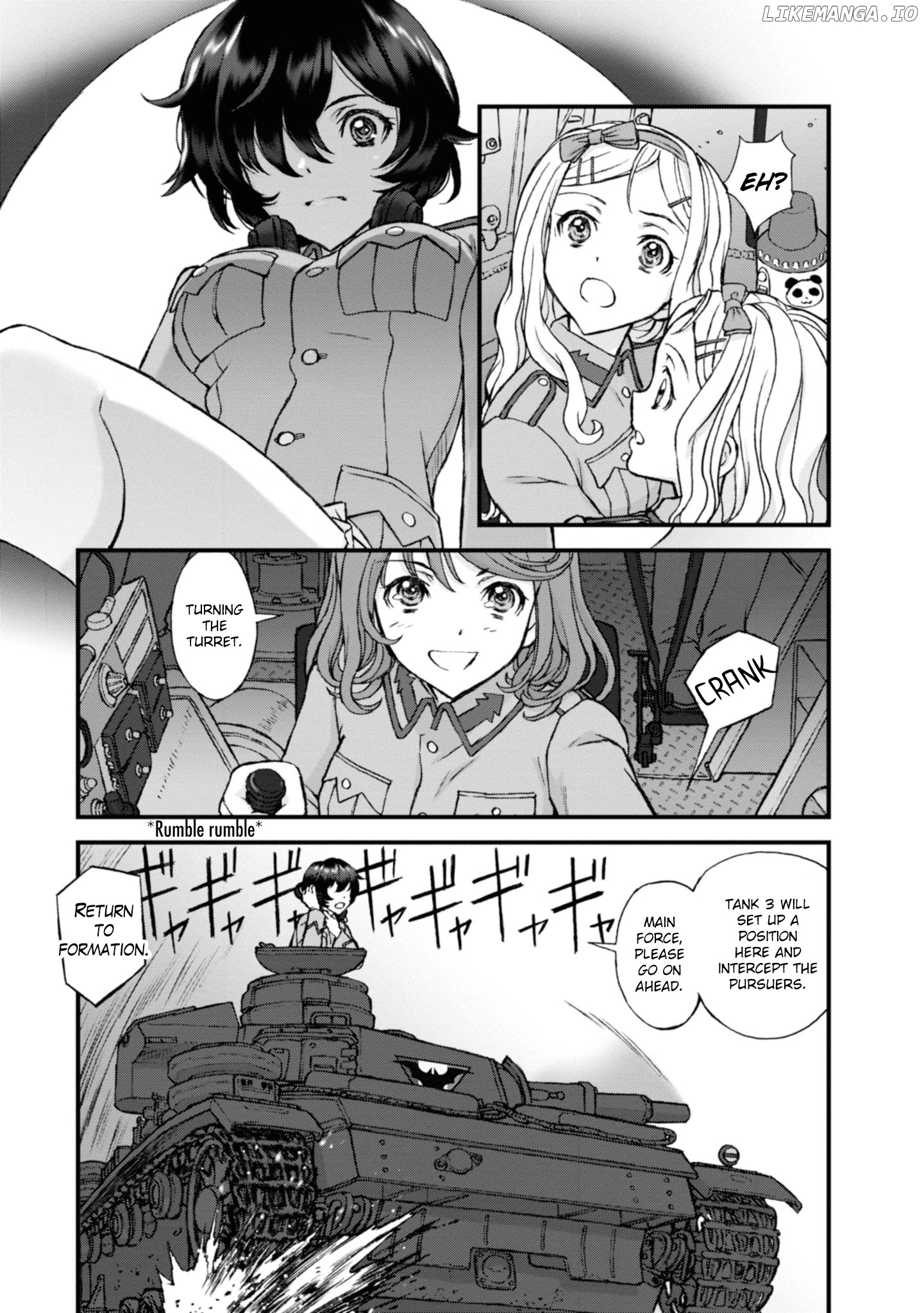 GIRLS und PANZER - The Fir Tree and the Iron-Winged Witch chapter 8 - page 4