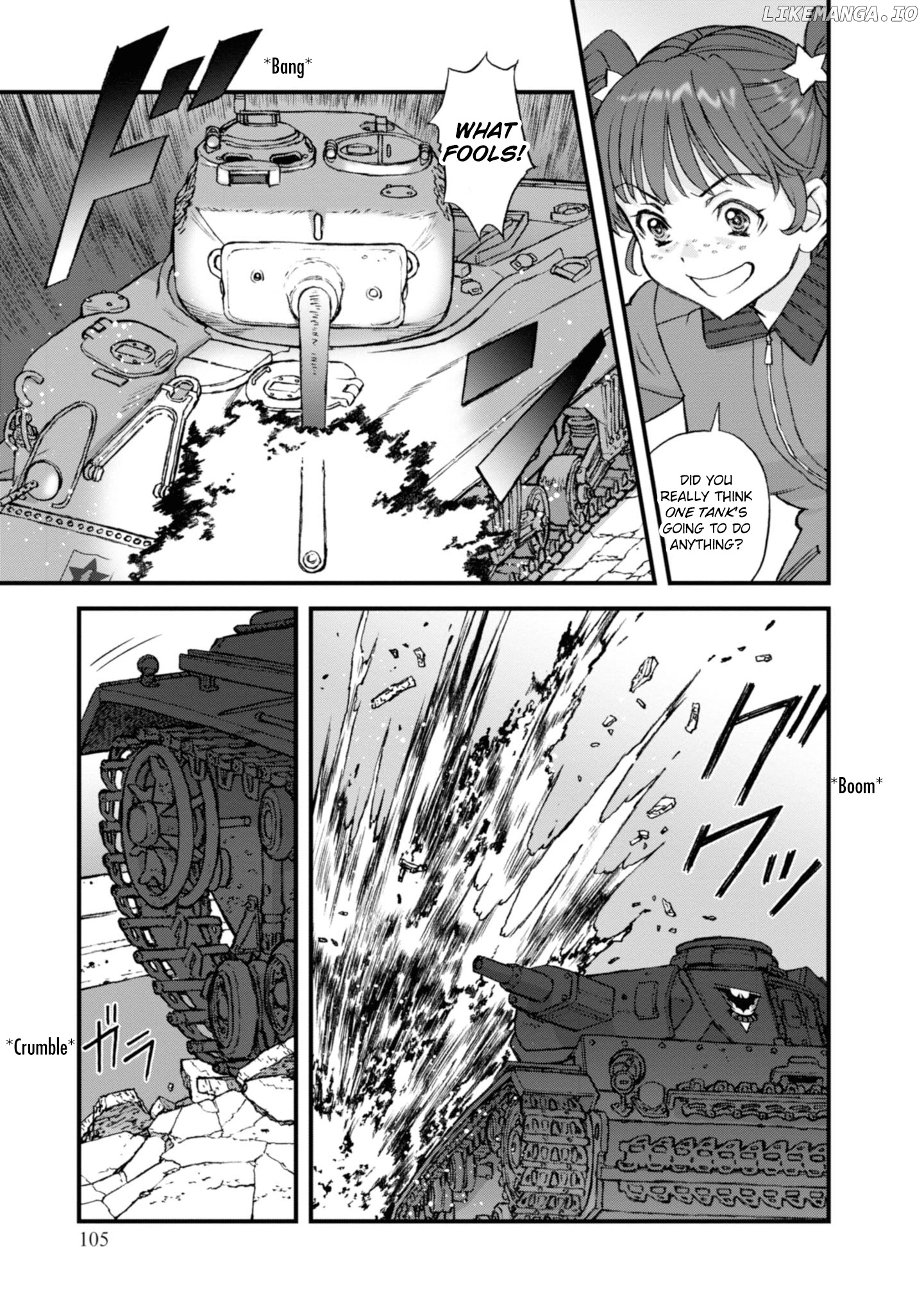 GIRLS und PANZER - The Fir Tree and the Iron-Winged Witch chapter 9 - page 2