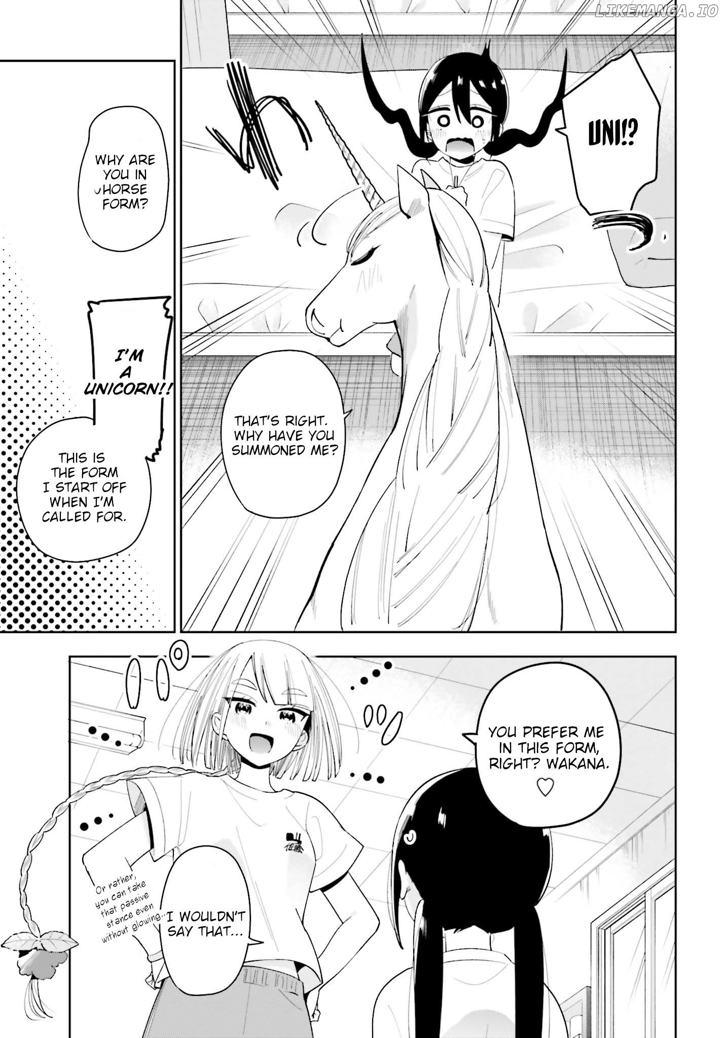 Unicorn To Sabishi-Gari Ya Shoujo chapter 3.2 - page 8