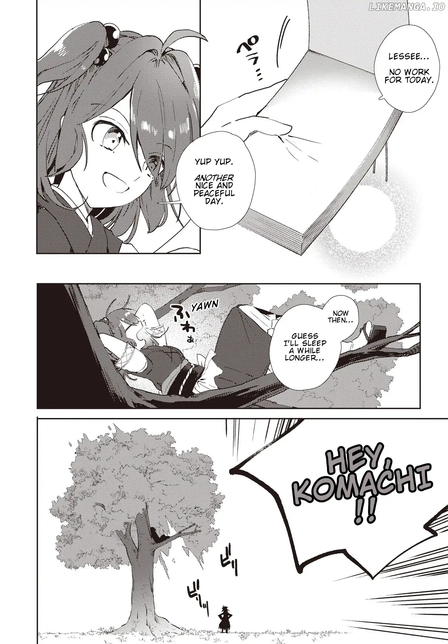 The Shinigami's Rowing Her Boat as Usual - Touhou chapter 1 - page 3