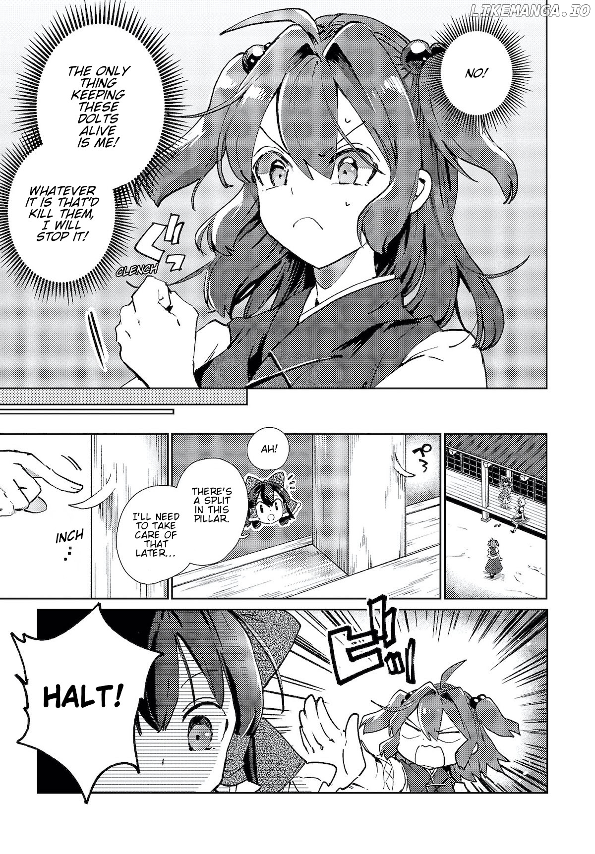 The Shinigami's Rowing Her Boat as Usual - Touhou chapter 4 - page 7