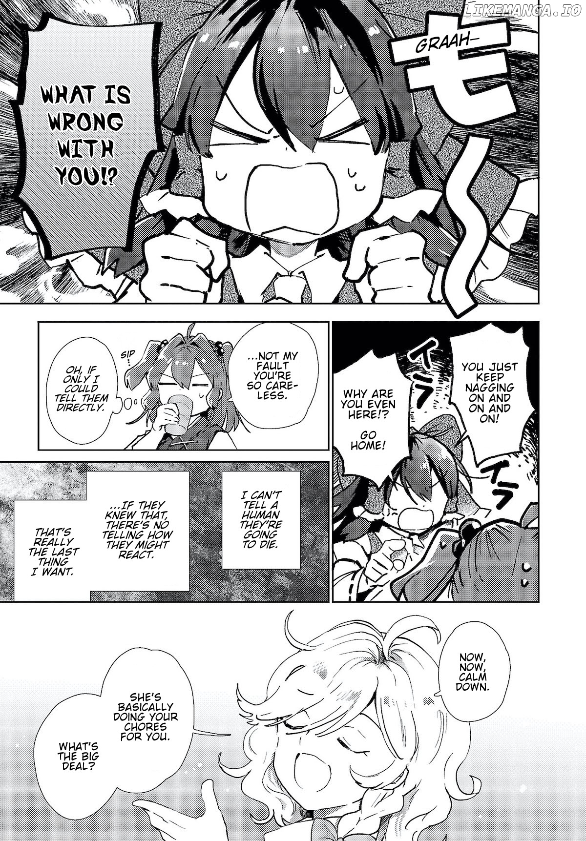 The Shinigami's Rowing Her Boat as Usual - Touhou chapter 4 - page 9
