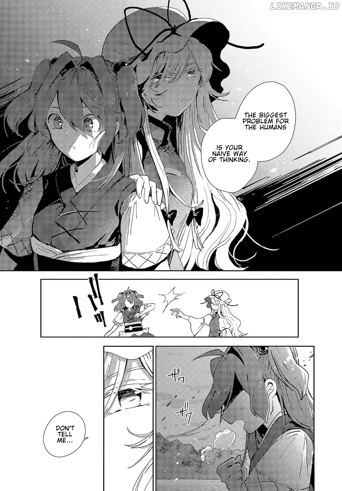 The Shinigami's Rowing Her Boat as Usual - Touhou chapter 5 - page 13