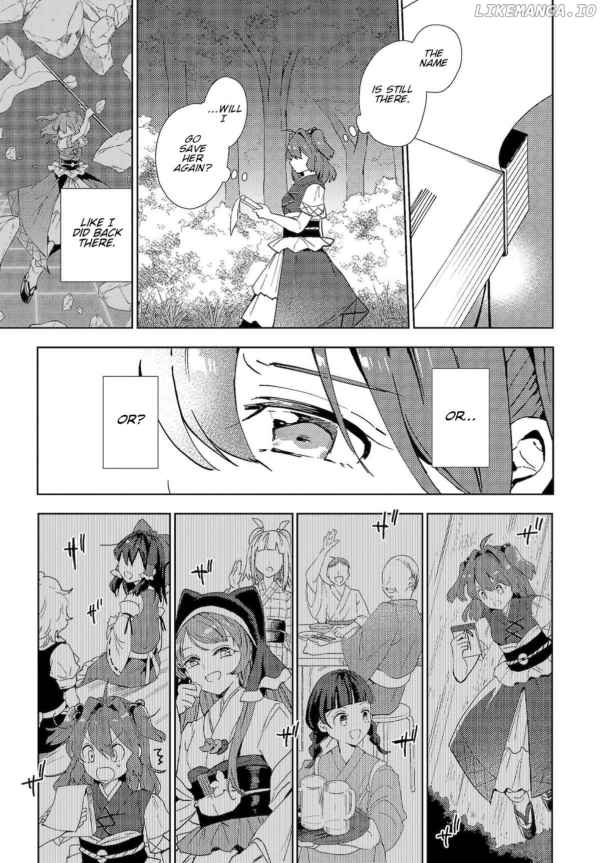 The Shinigami's Rowing Her Boat as Usual - Touhou chapter 5 - page 19