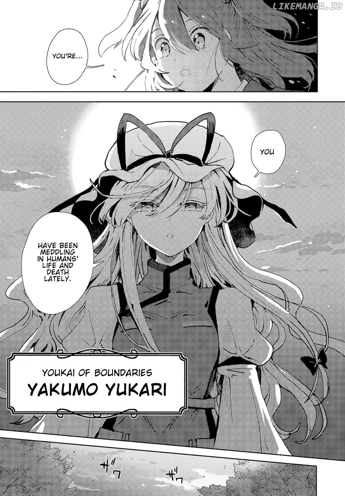 The Shinigami's Rowing Her Boat as Usual - Touhou chapter 5 - page 3