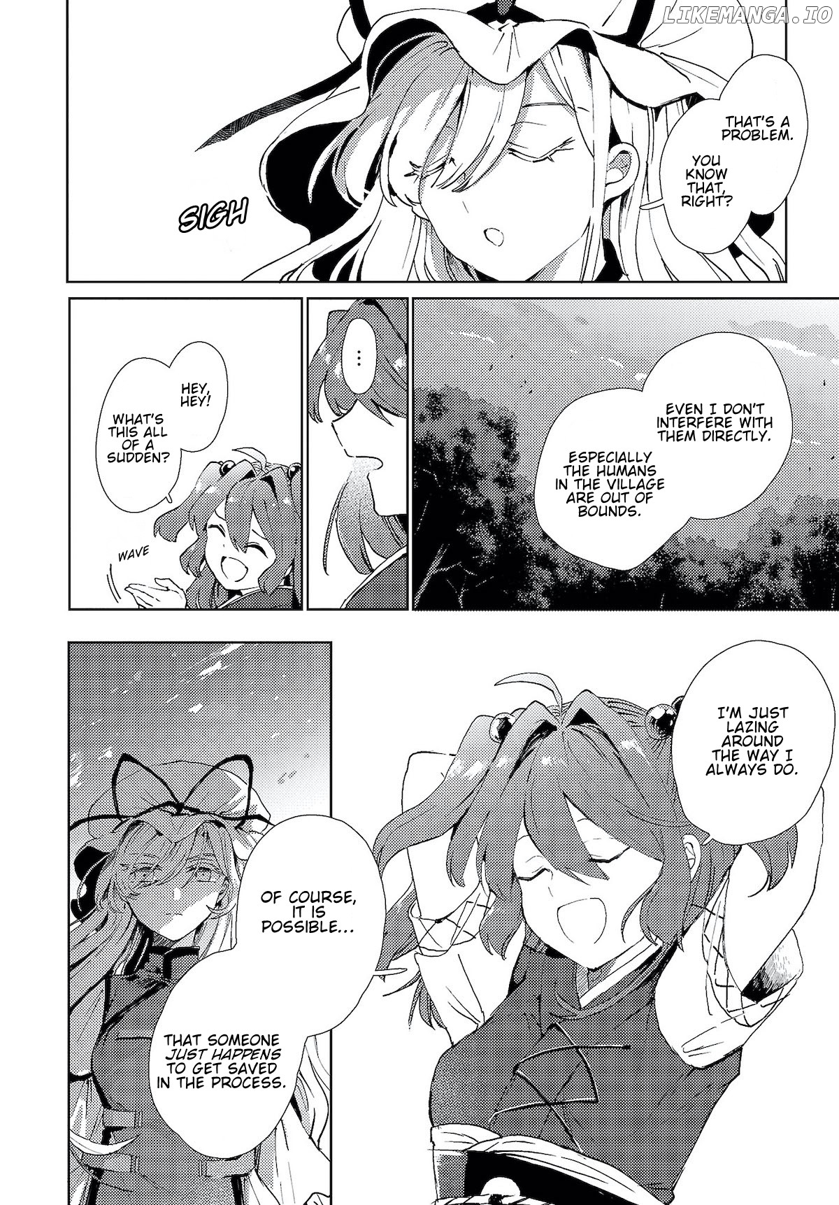 The Shinigami's Rowing Her Boat as Usual - Touhou chapter 5 - page 4