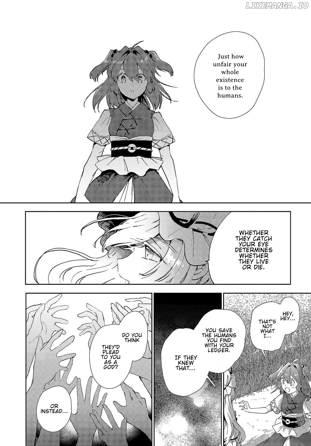 The Shinigami's Rowing Her Boat as Usual - Touhou chapter 5 - page 8