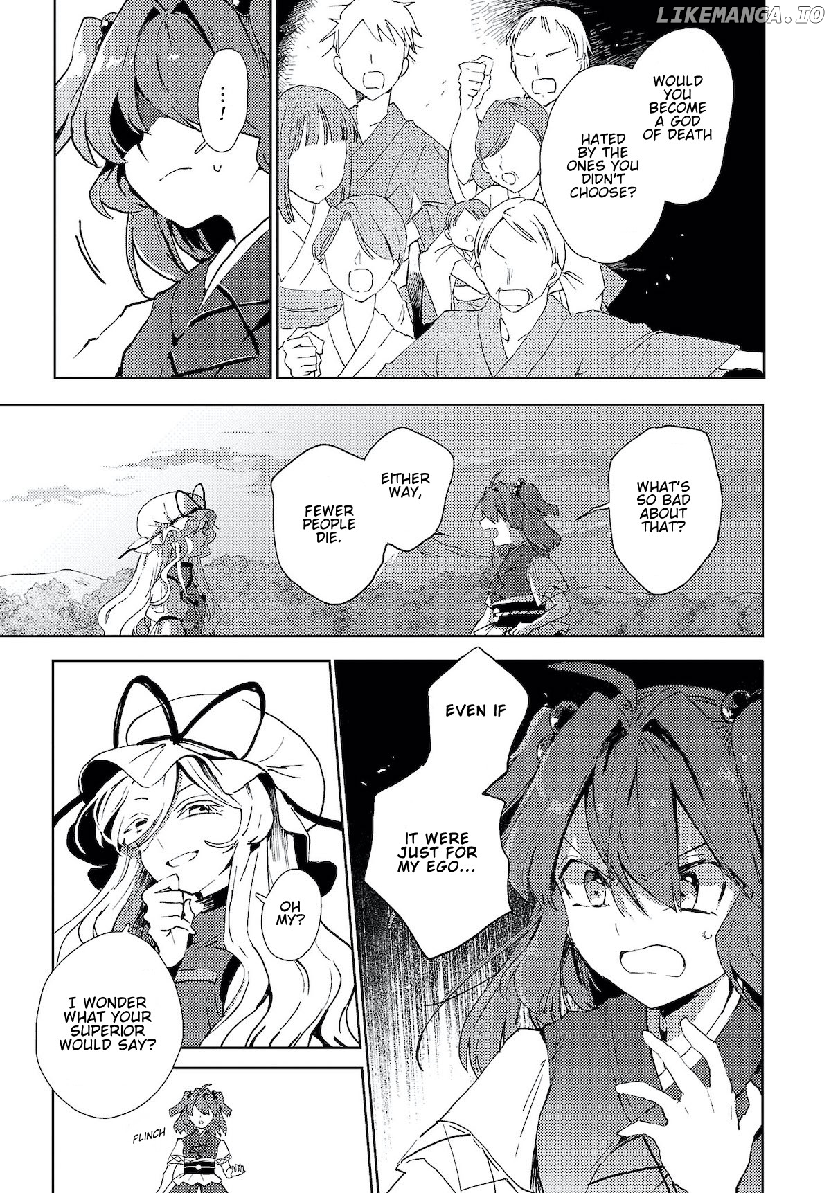 The Shinigami's Rowing Her Boat as Usual - Touhou chapter 5 - page 9