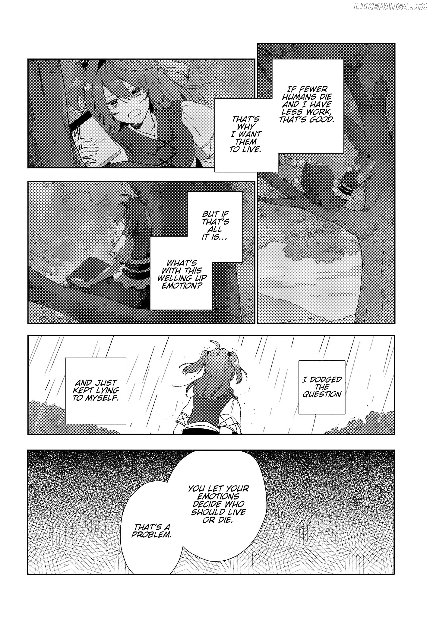 The Shinigami's Rowing Her Boat as Usual - Touhou chapter 6 - page 5