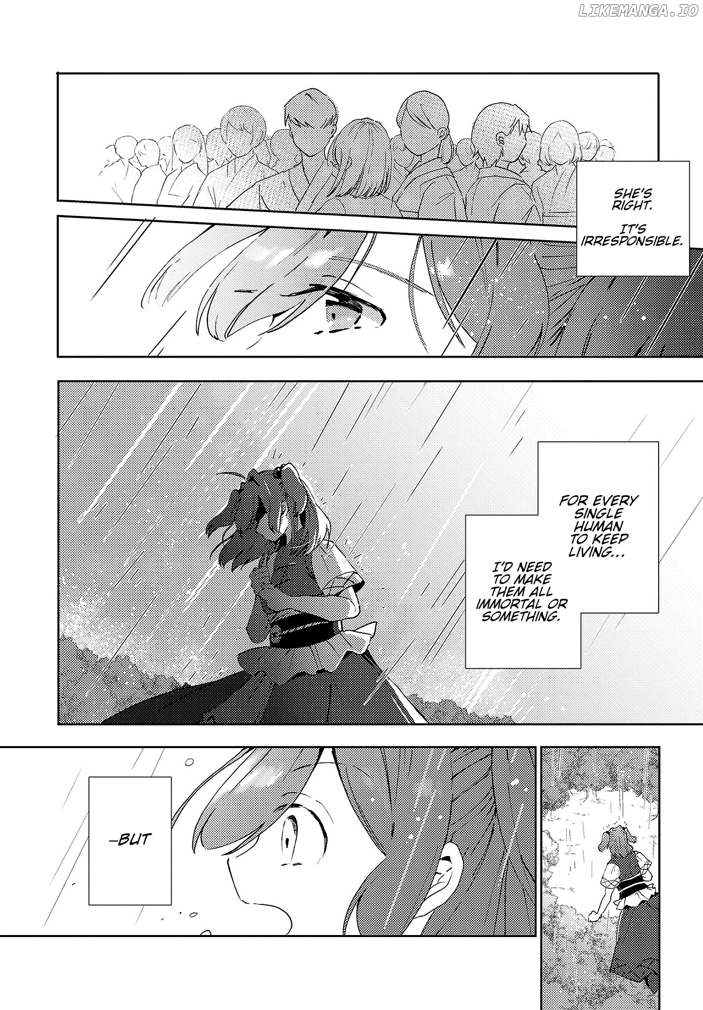 The Shinigami's Rowing Her Boat as Usual - Touhou chapter 6 - page 6