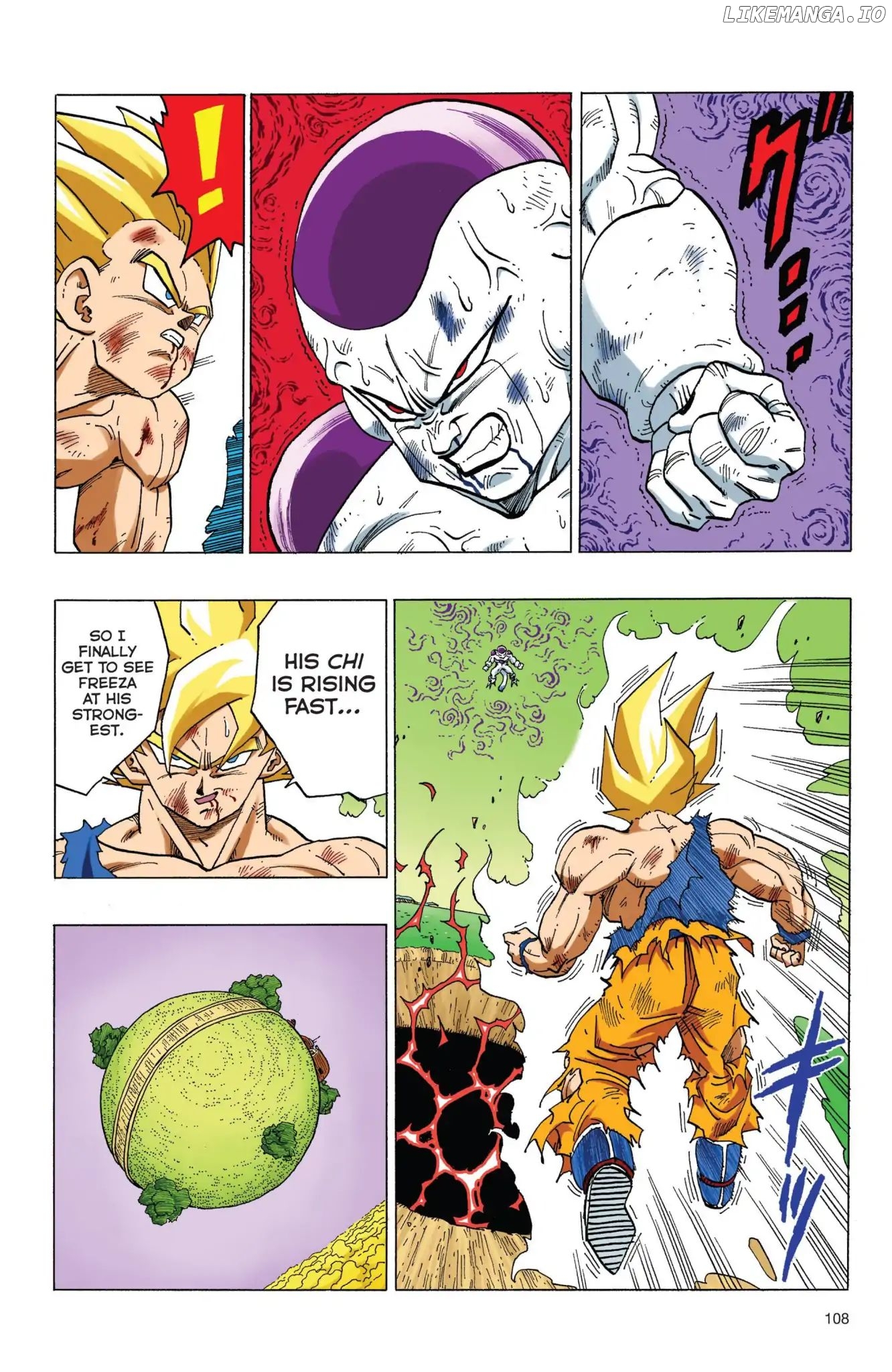 Dragon Ball Full Color Freeza Arc Chapter 76 - page 2