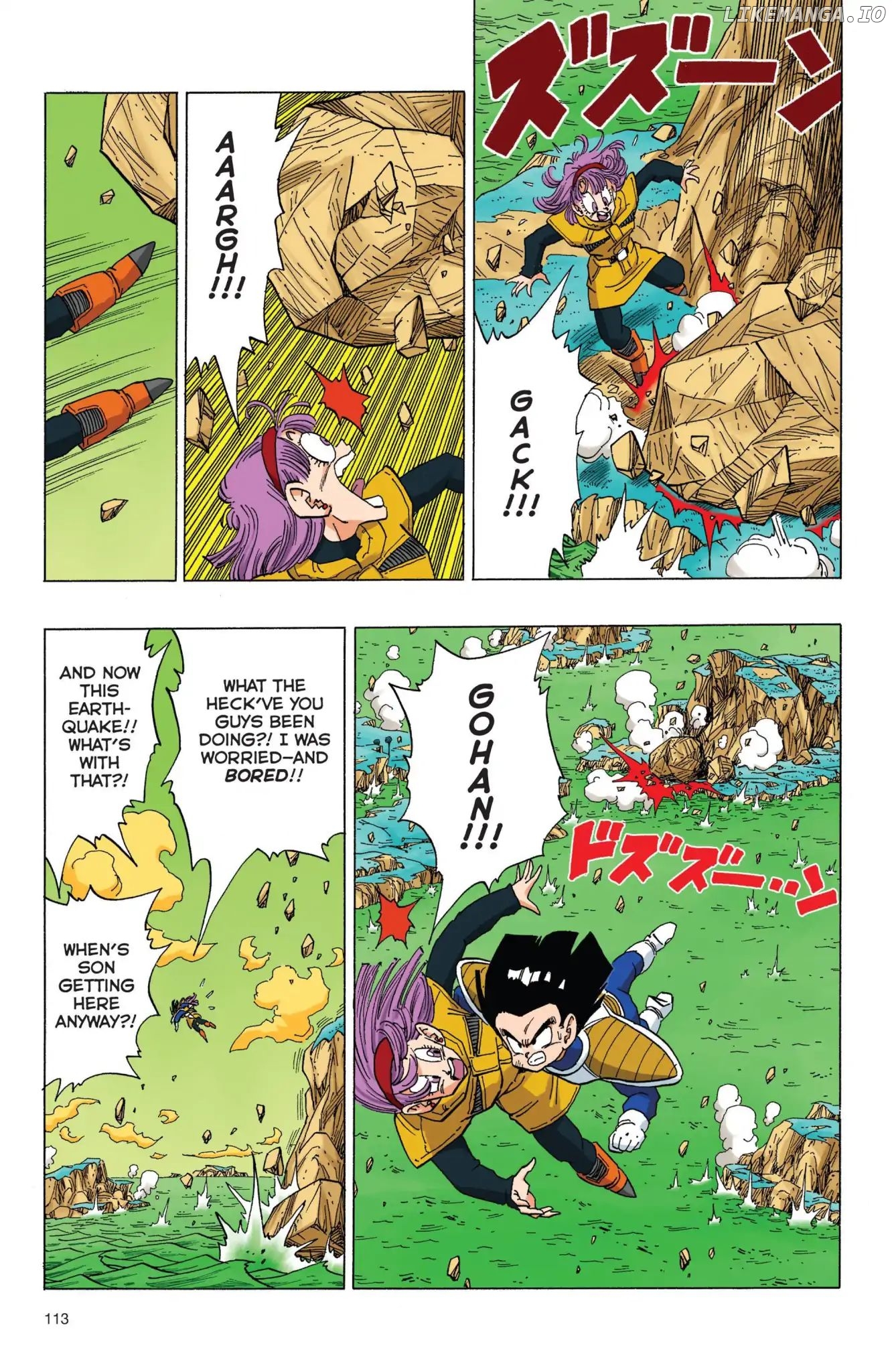 Dragon Ball Full Color Freeza Arc Chapter 76 - page 7