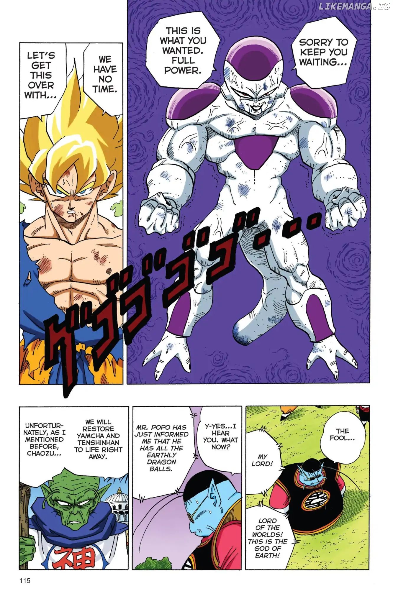 Dragon Ball Full Color Freeza Arc Chapter 76 - page 9