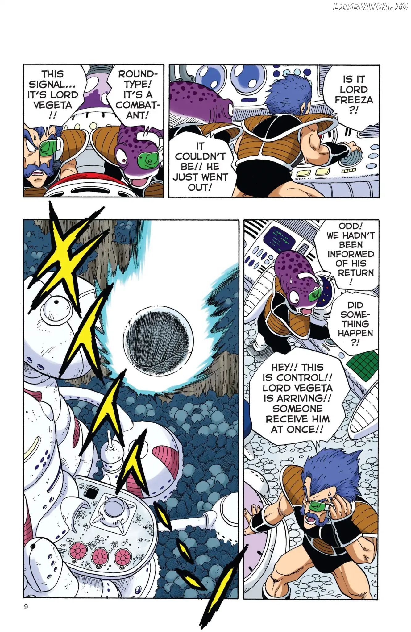 Dragon Ball Full Color Freeza Arc chapter 1 - page 10