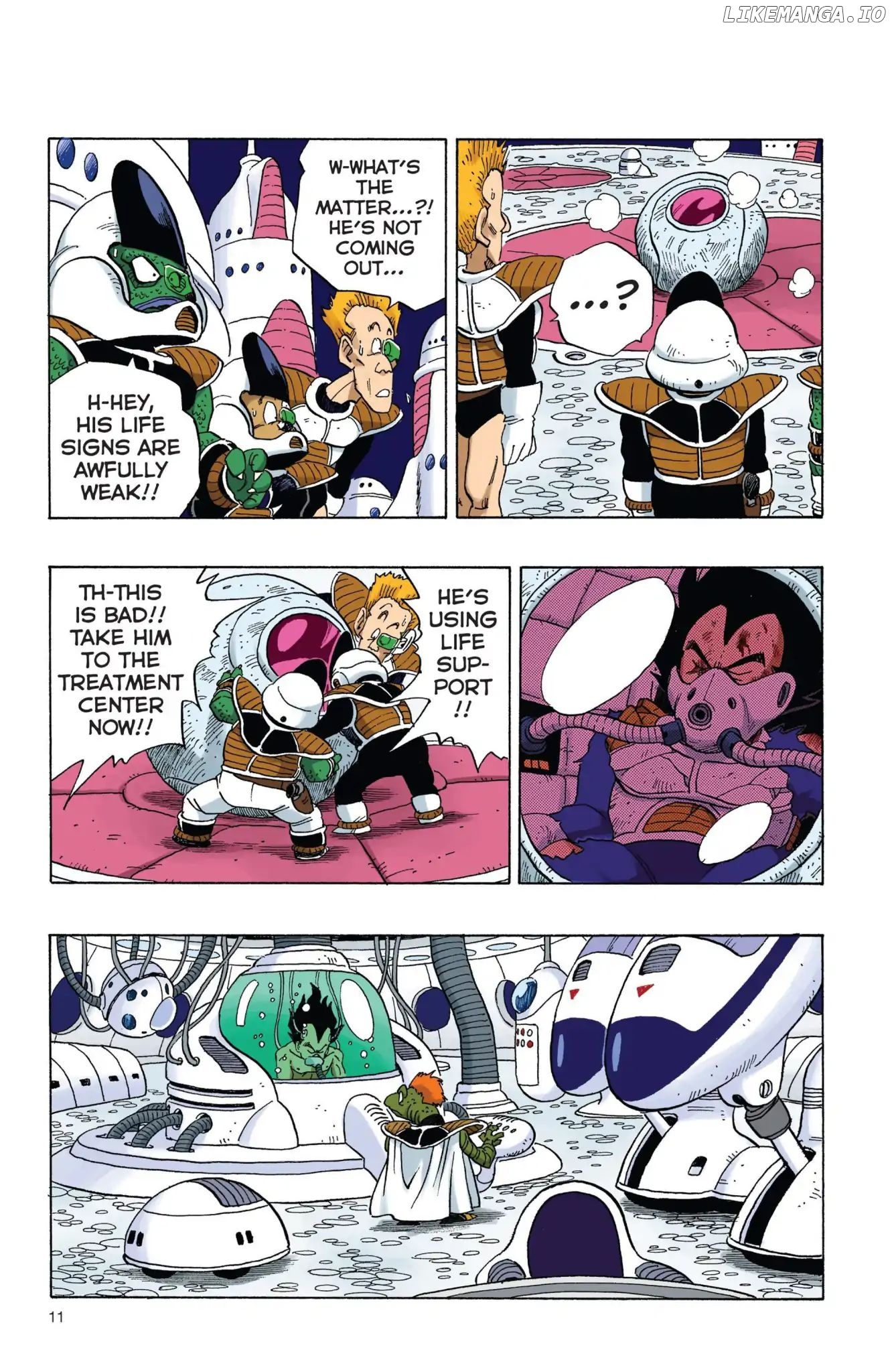 Dragon Ball Full Color Freeza Arc chapter 1 - page 12
