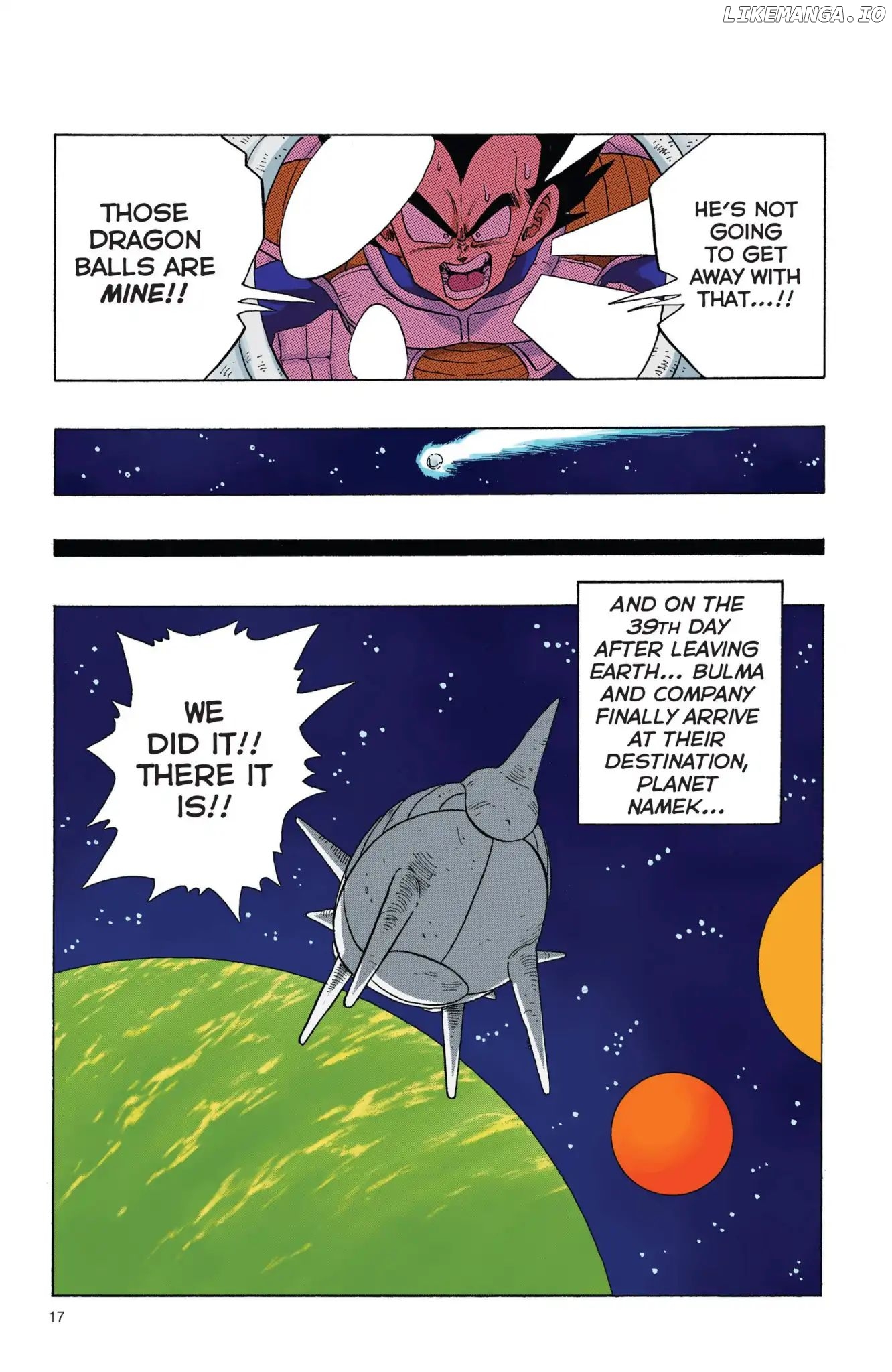 Dragon Ball Full Color Freeza Arc chapter 1 - page 18