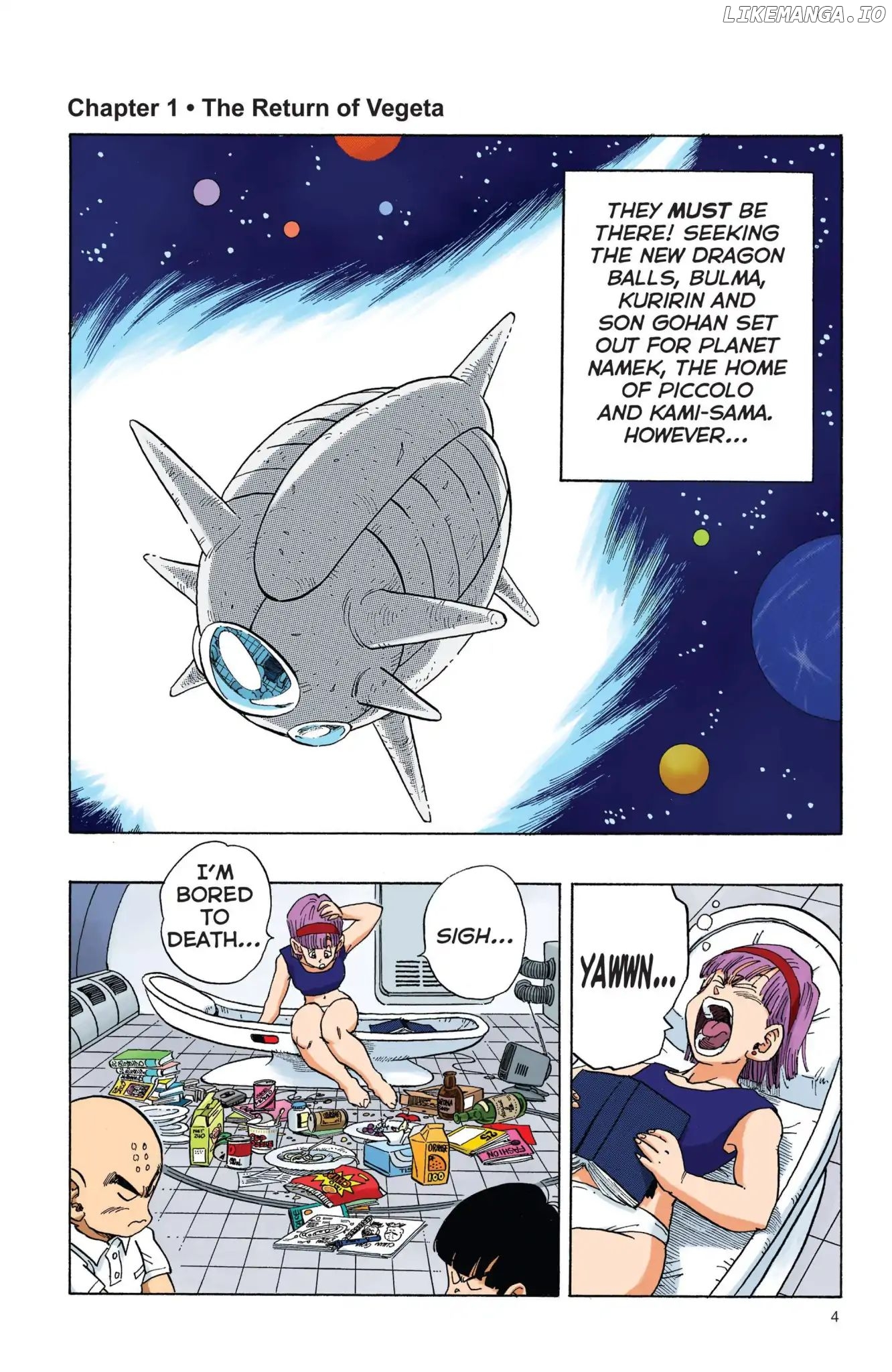 Dragon Ball Full Color Freeza Arc chapter 1 - page 5