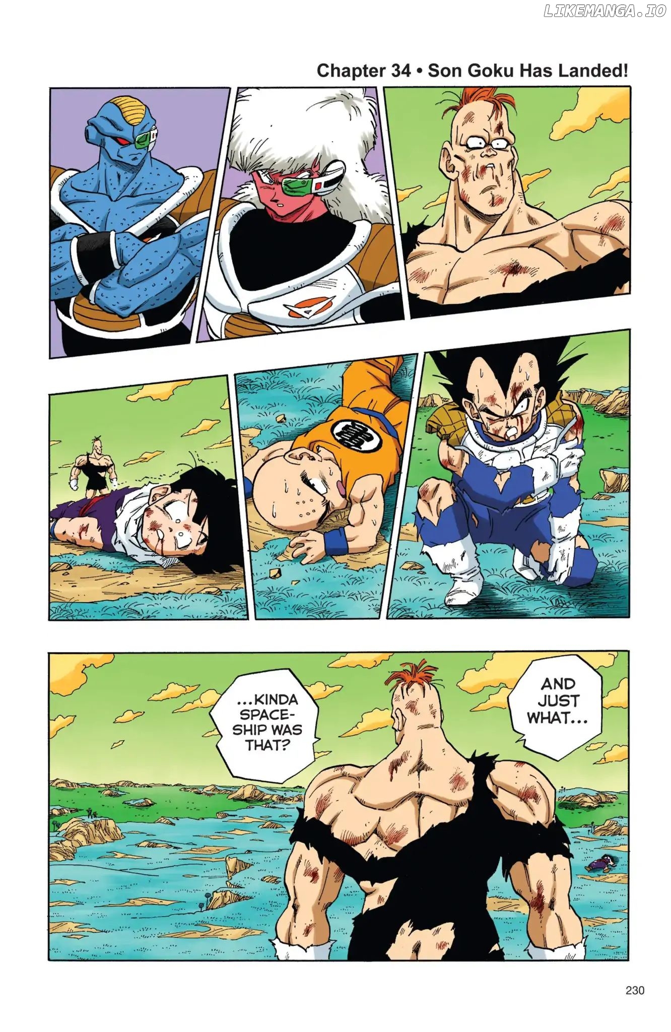 Dragon Ball Full Color Freeza Arc chapter 34 - page 1