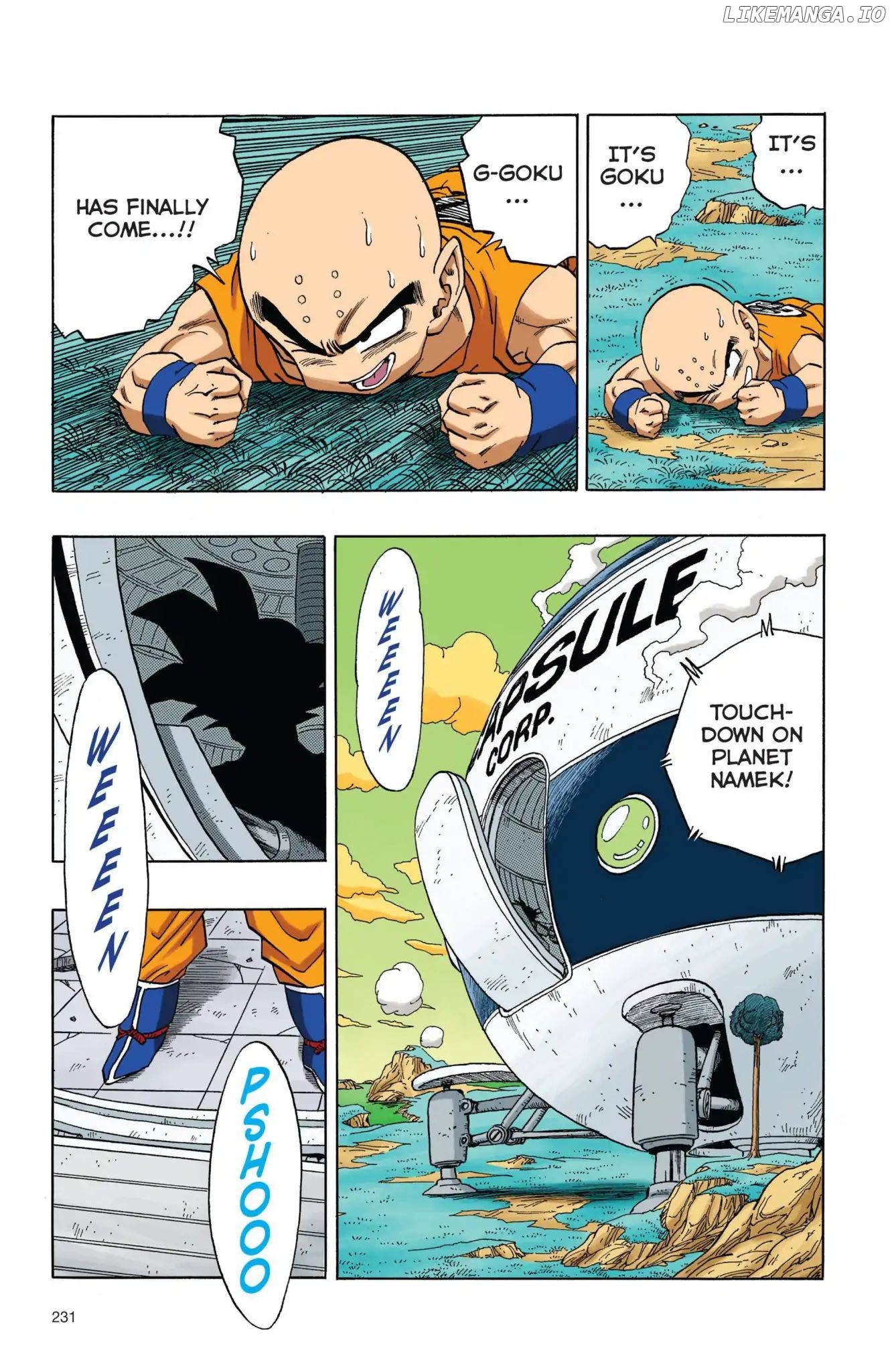 Dragon Ball Full Color Freeza Arc chapter 34 - page 2