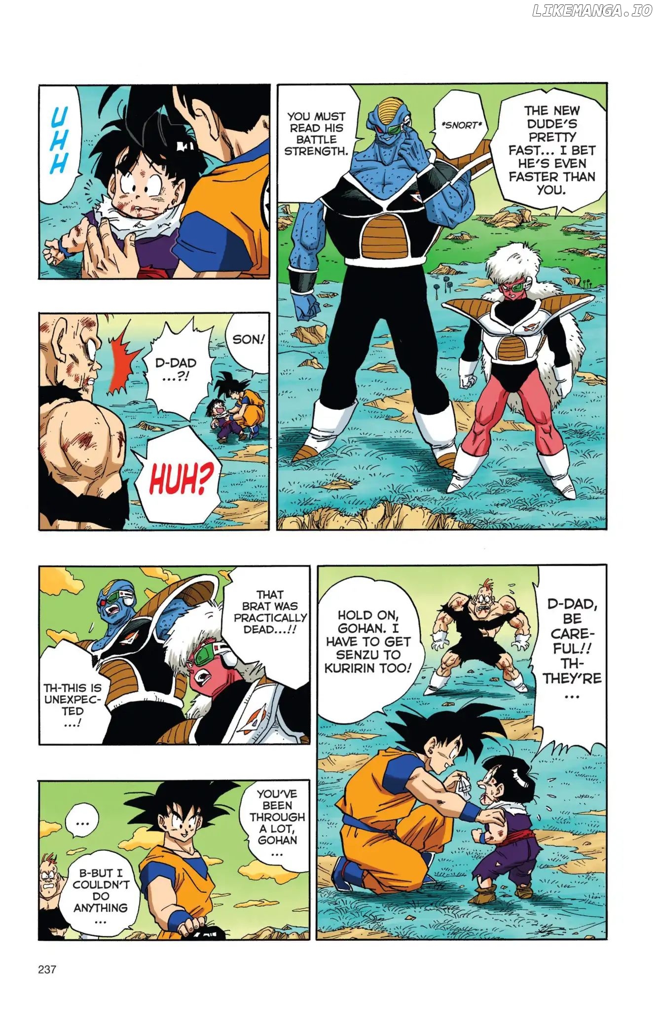 Dragon Ball Full Color Freeza Arc chapter 34 - page 8