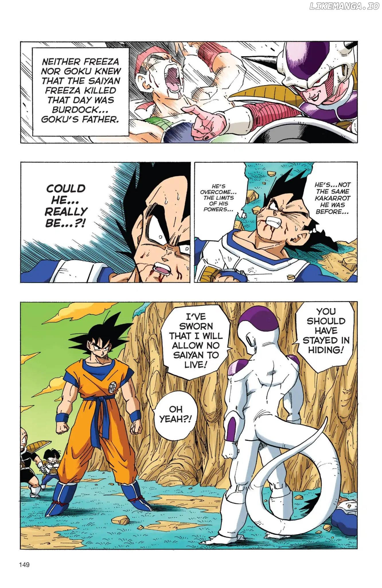 Dragon Ball Full Color Freeza Arc chapter 62 - page 8