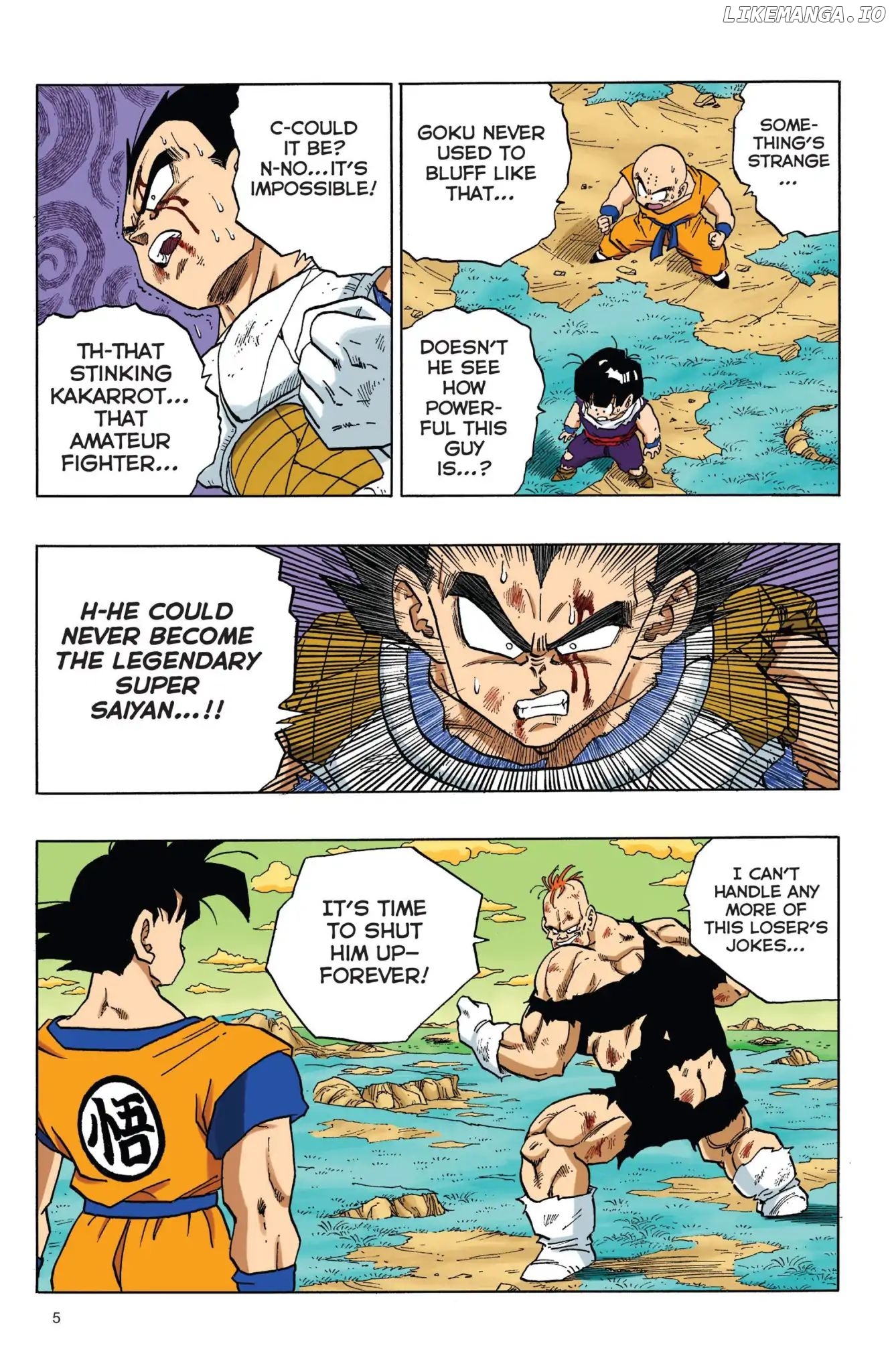 Dragon Ball Full Color Freeza Arc chapter 35 - page 6