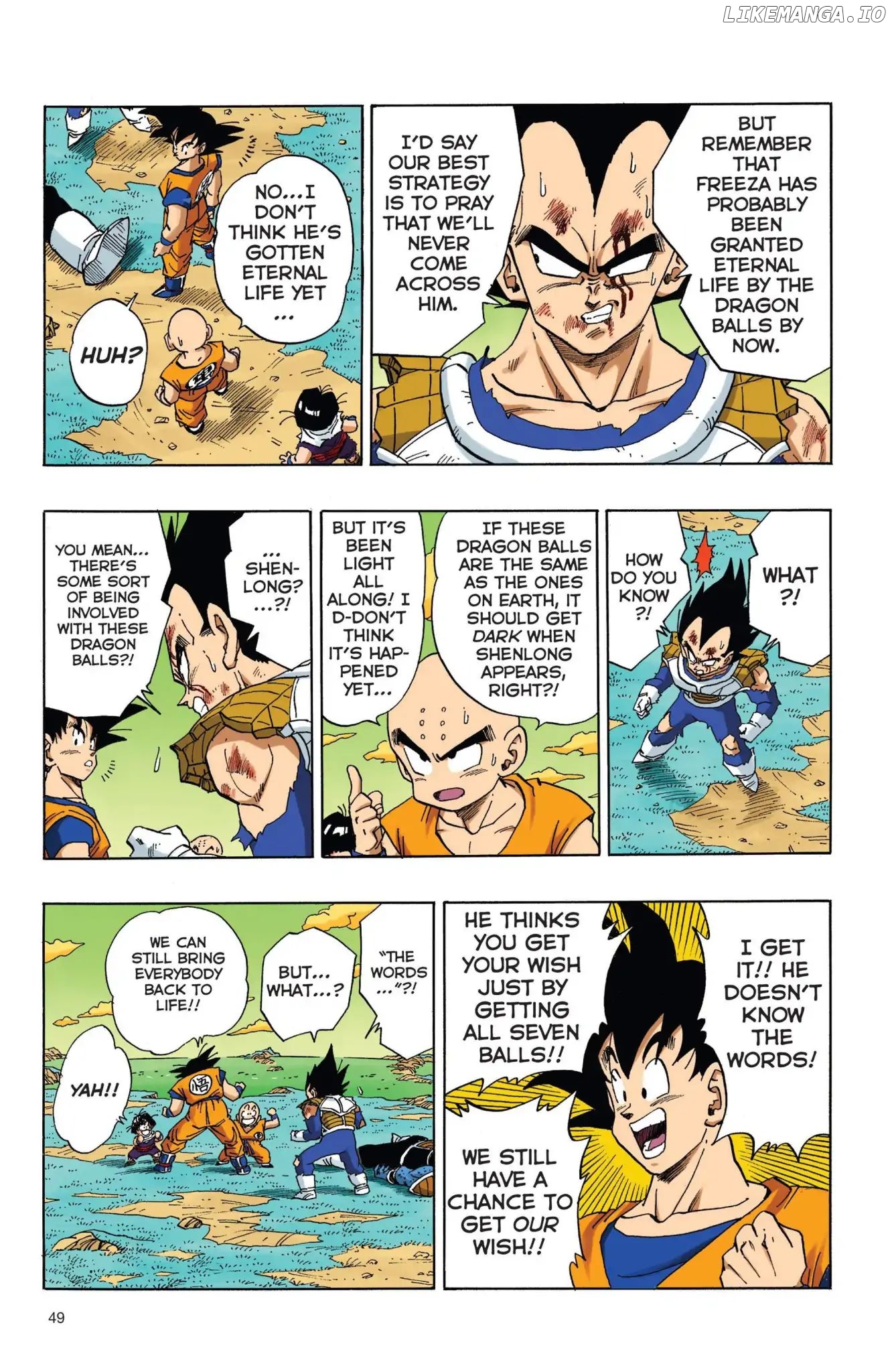 Dragon Ball Full Color Freeza Arc chapter 38 - page 2