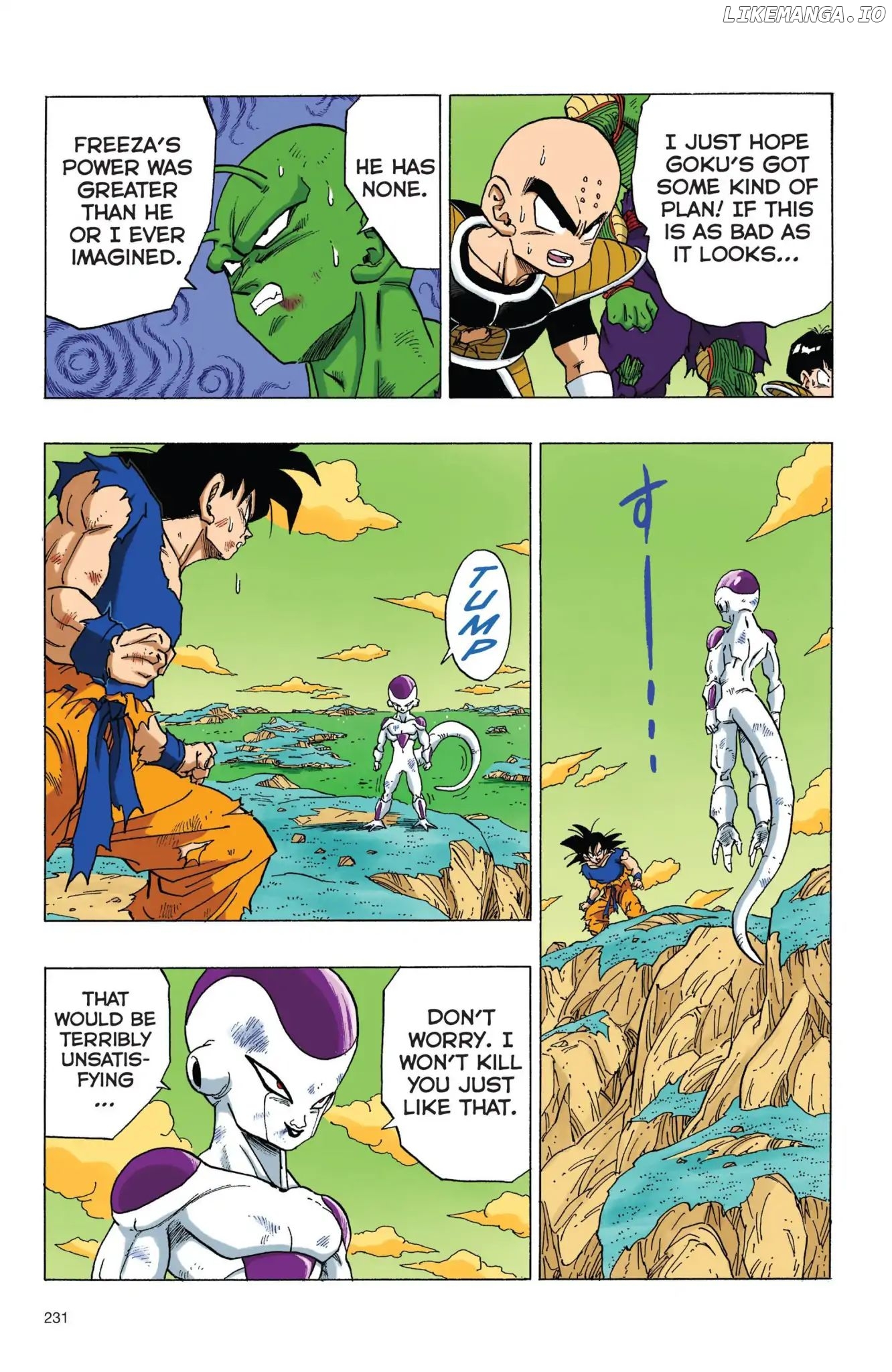 Dragon Ball Full Color Freeza Arc chapter 68 - page 6