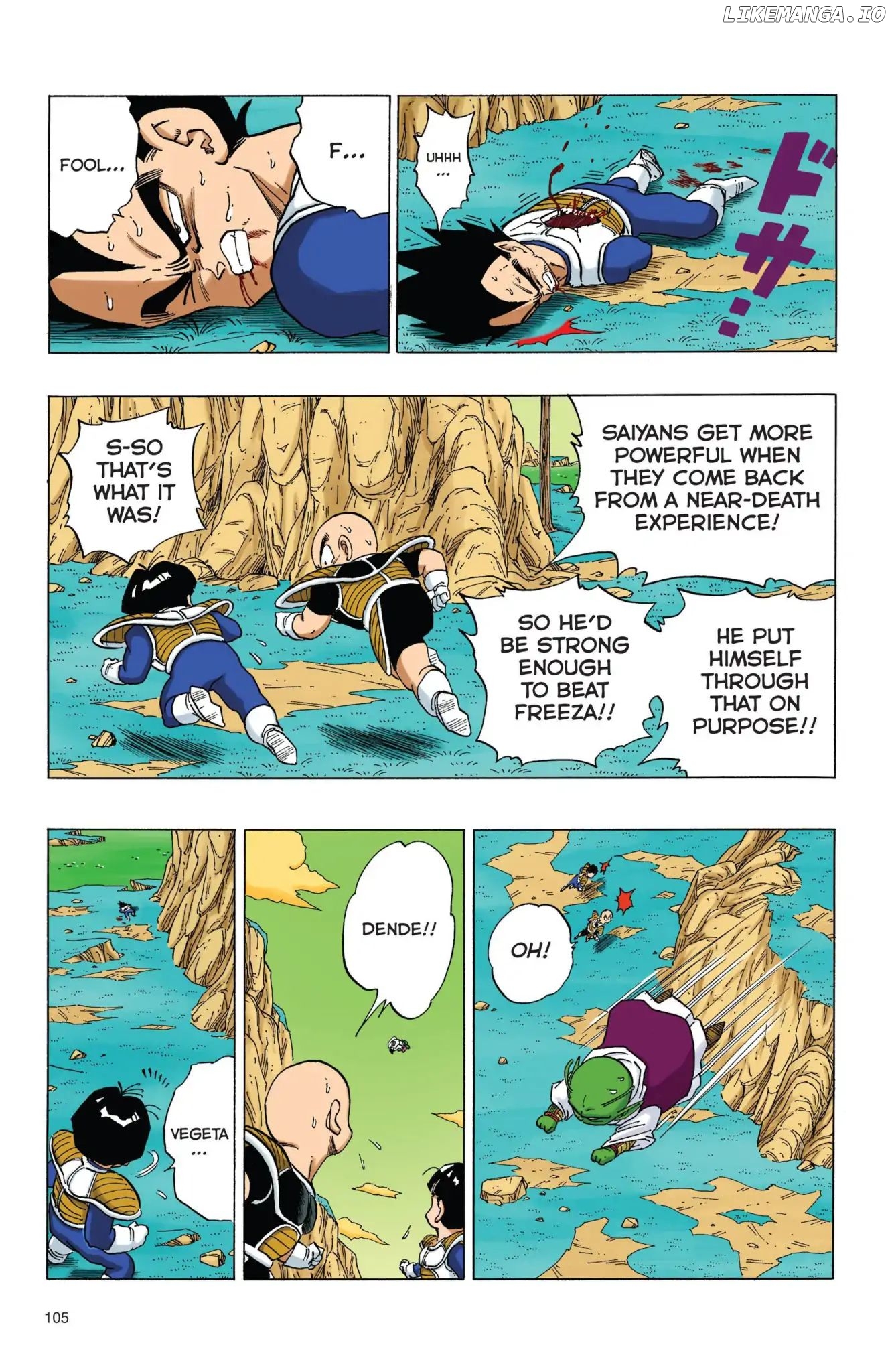 Dragon Ball Full Color Freeza Arc chapter 59 - page 4