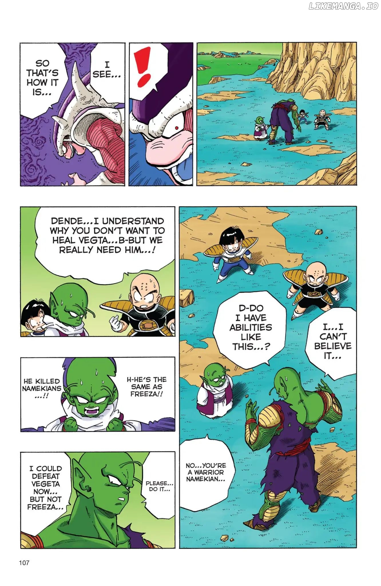 Dragon Ball Full Color Freeza Arc chapter 59 - page 6