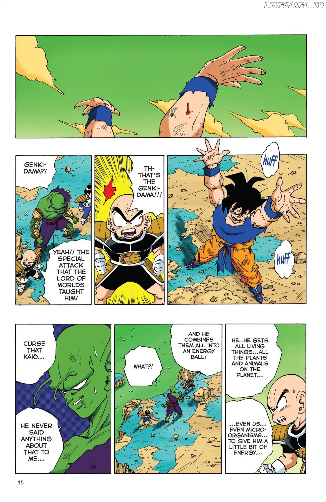 Dragon Ball Full Color Freeza Arc chapter 69 - page 16