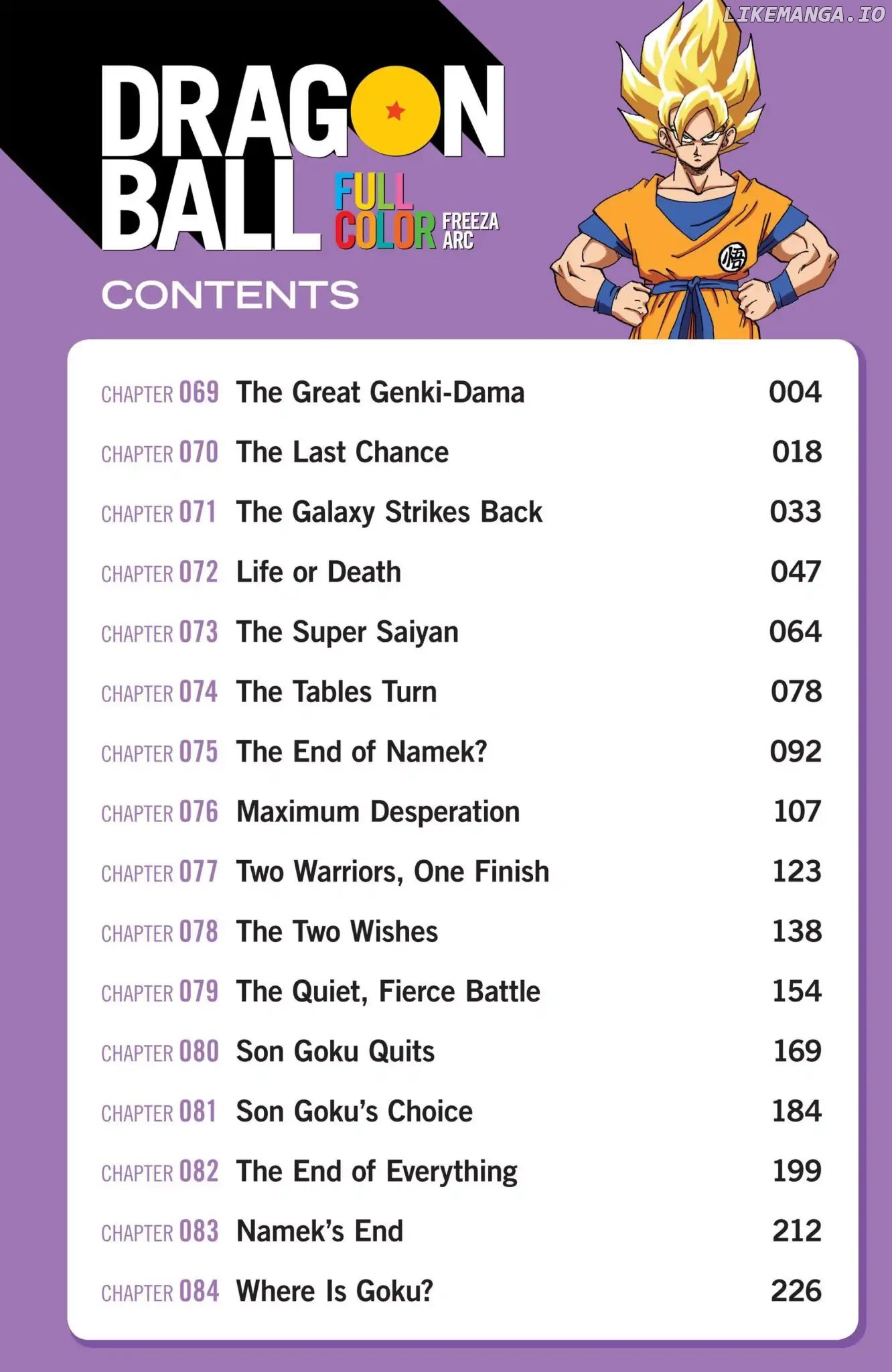 Dragon Ball Full Color Freeza Arc chapter 69 - page 3