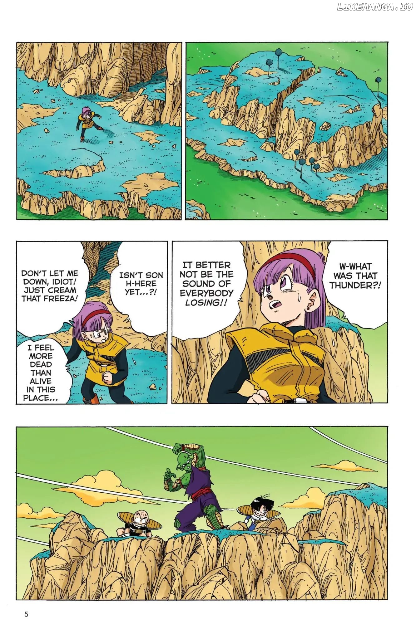 Dragon Ball Full Color Freeza Arc chapter 69 - page 6
