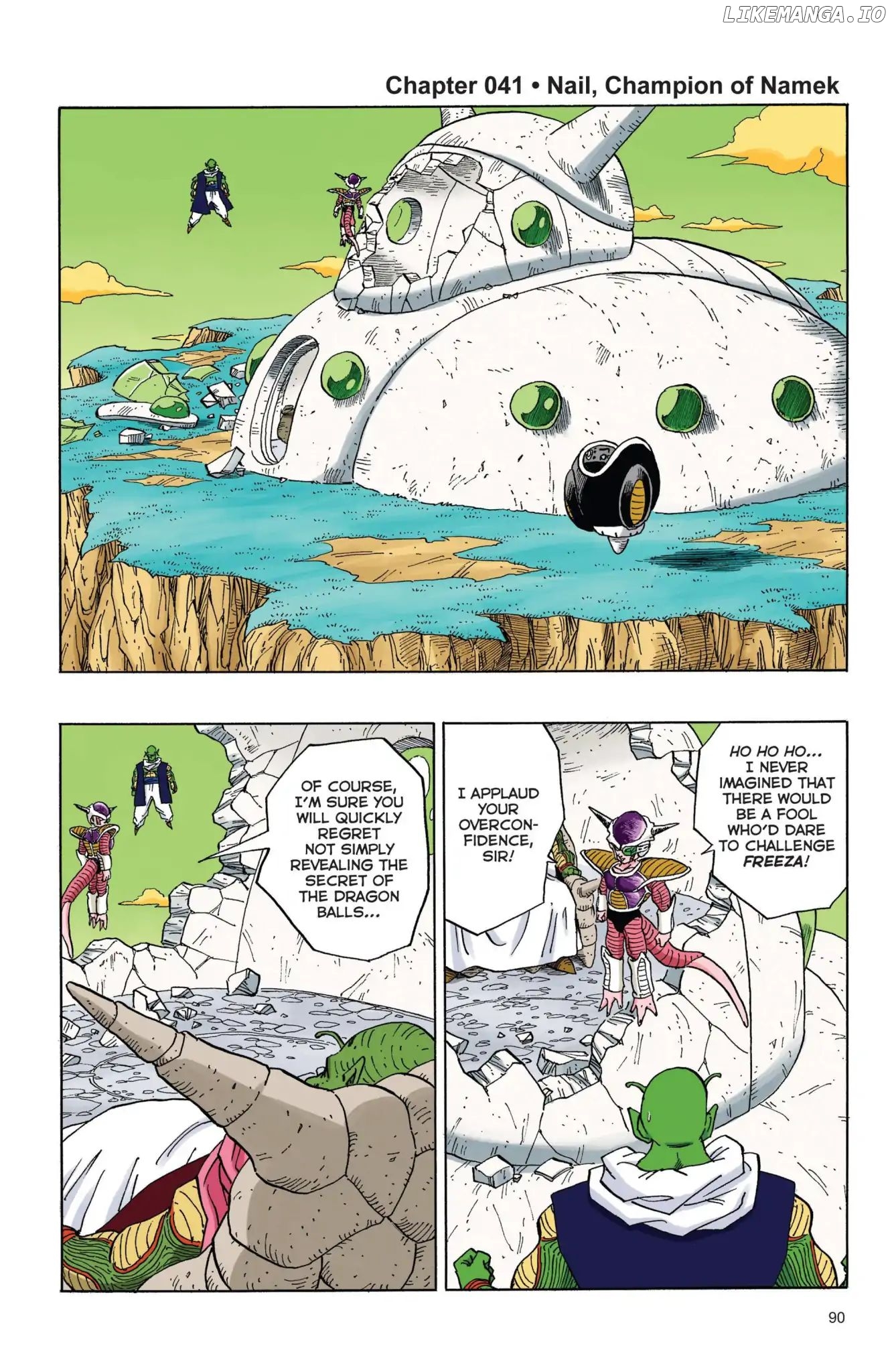 Dragon Ball Full Color Freeza Arc chapter 41 - page 1