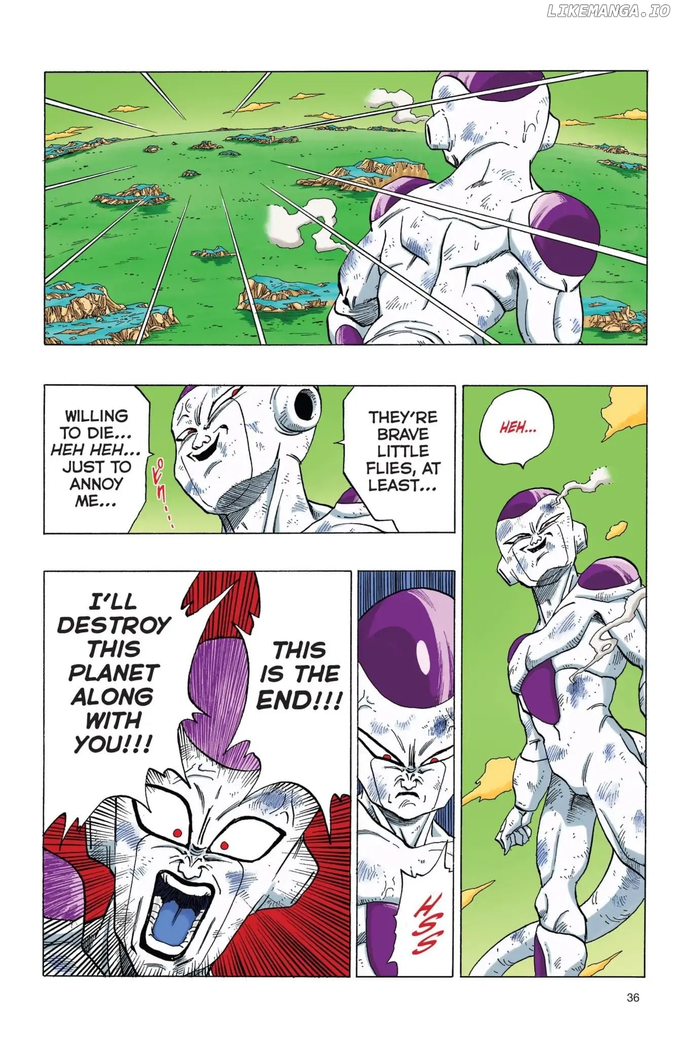Dragon Ball Full Color Freeza Arc chapter 71 - page 4