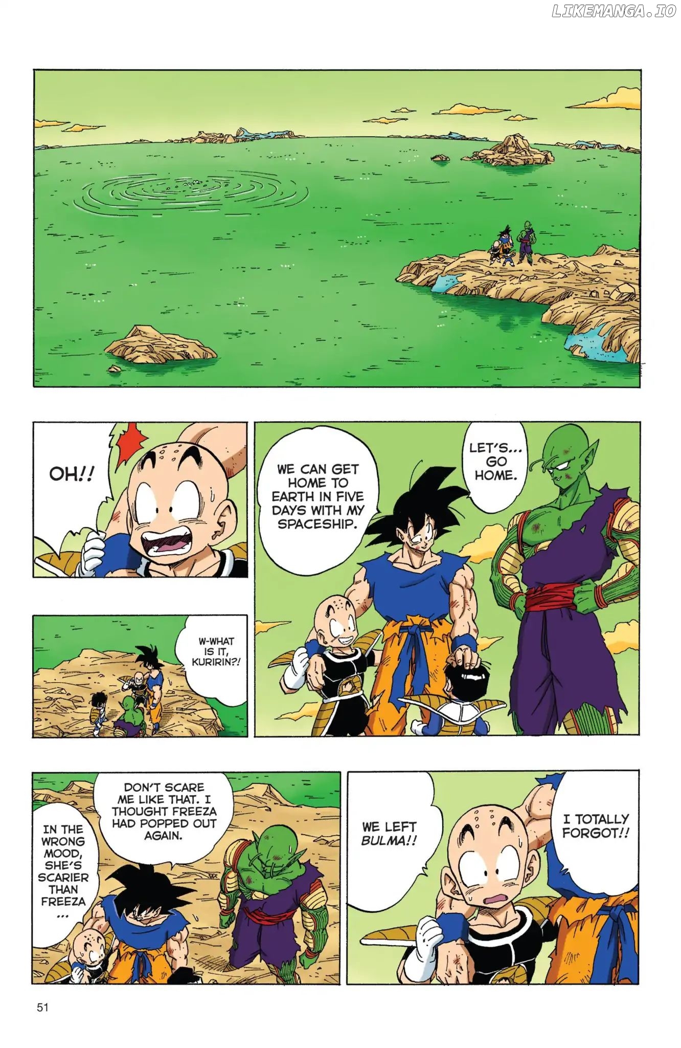 Dragon Ball Full Color Freeza Arc chapter 72 - page 5
