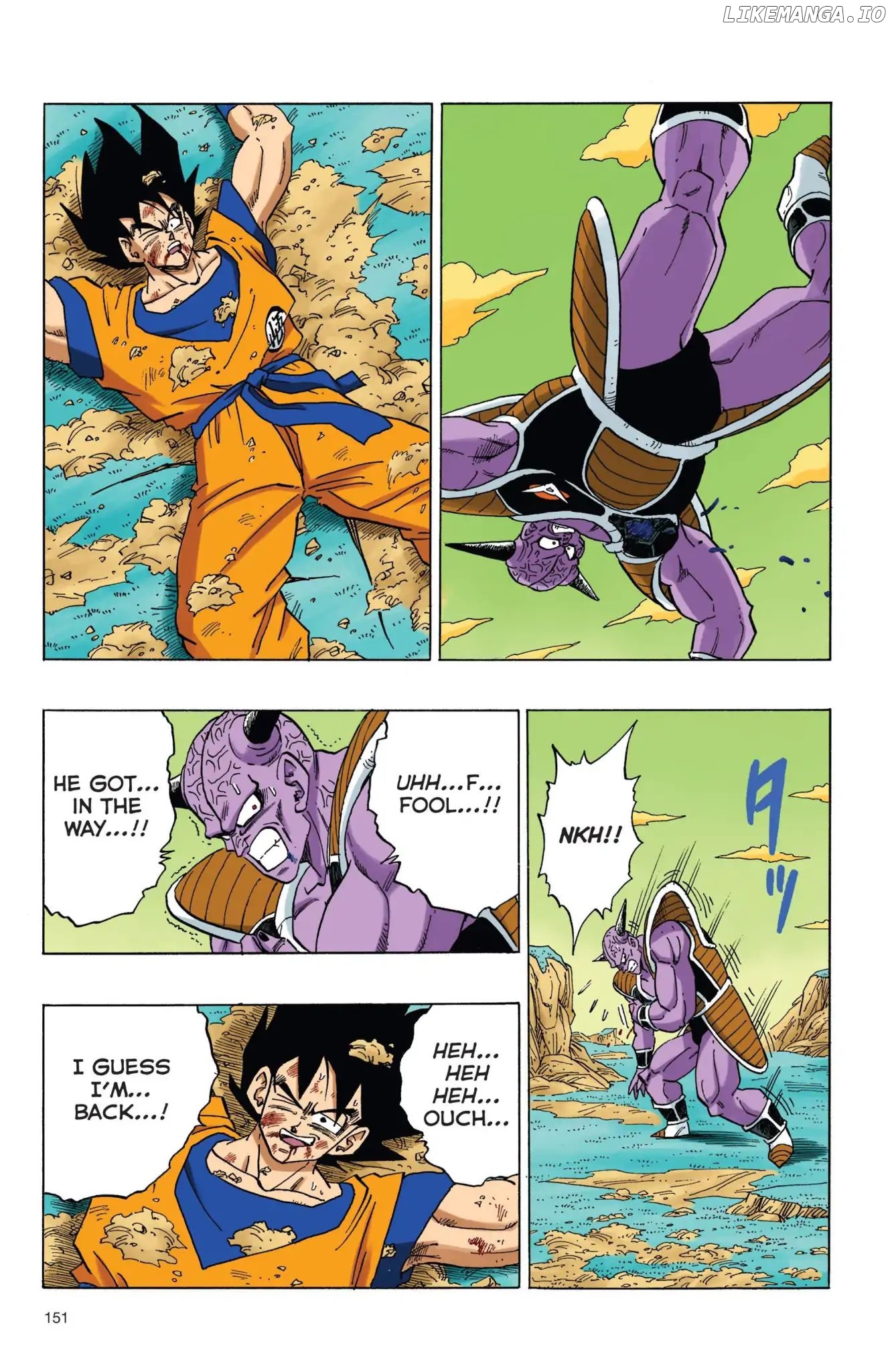 Dragon Ball Full Color Freeza Arc chapter 45 - page 4